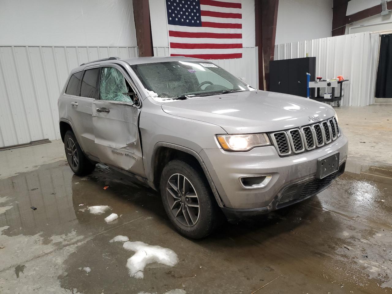 2019 Jeep Grand Cherokee VIN 1C4RJFAG1KC815957 Copart auction photo, side damage thumbnail 4