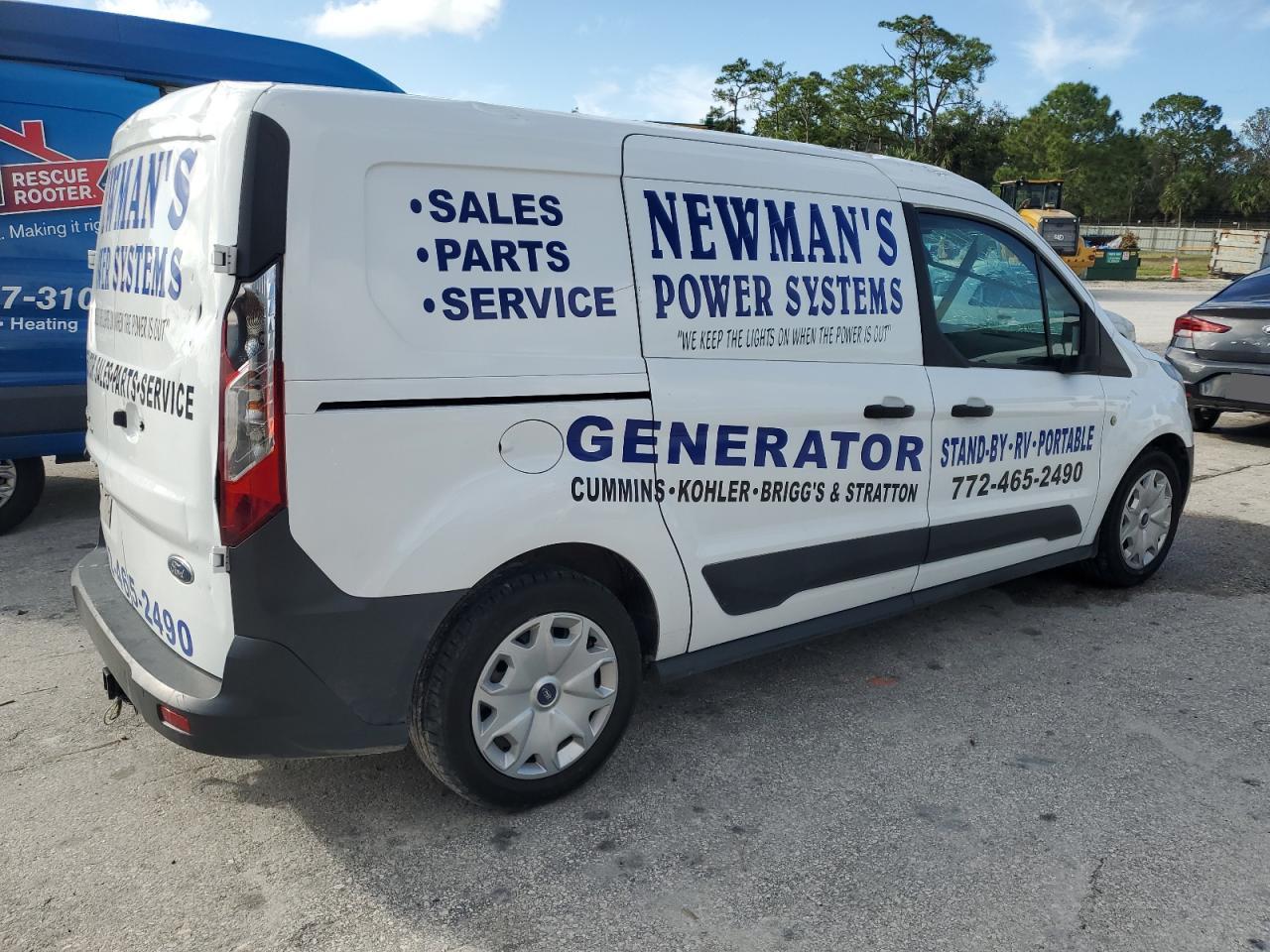 2018 Ford Transit VIN NM0LS7E78J1360440 Copart auction photo, all over damage thumbnail 3