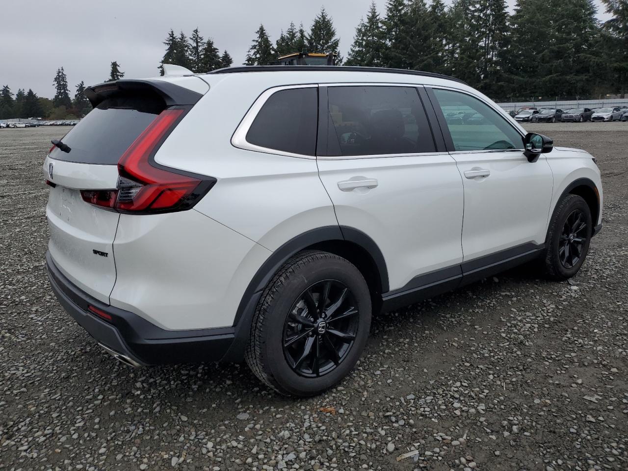 2024 Honda CR-V VIN 7FARS6H53RE078716 Copart auction photo, front end / side damage thumbnail 3