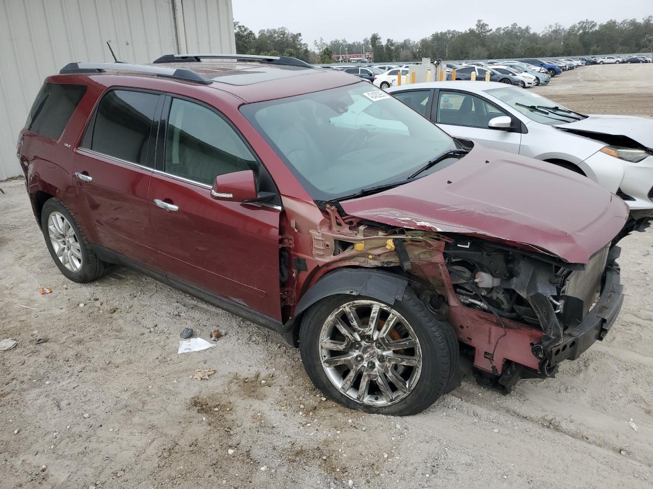 2016 GMC Acadia VIN 1GKKVRKD6GJ319782 Copart auction photo, front end / minor dent/scratches damage thumbnail 4