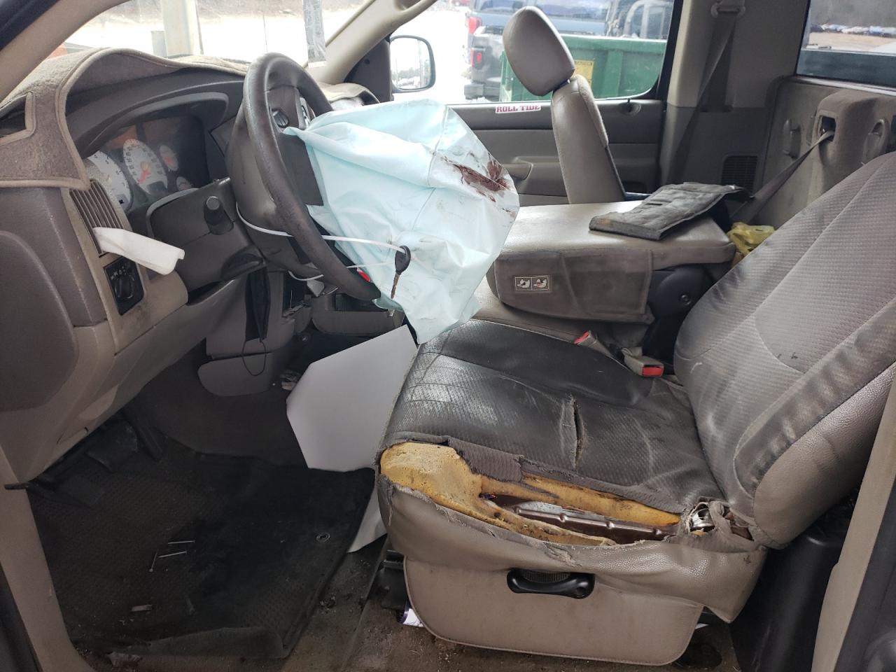 2003 Dodge RAM VIN 1D7HA16K53J546814 Copart auction photo, front end damage thumbnail 7
