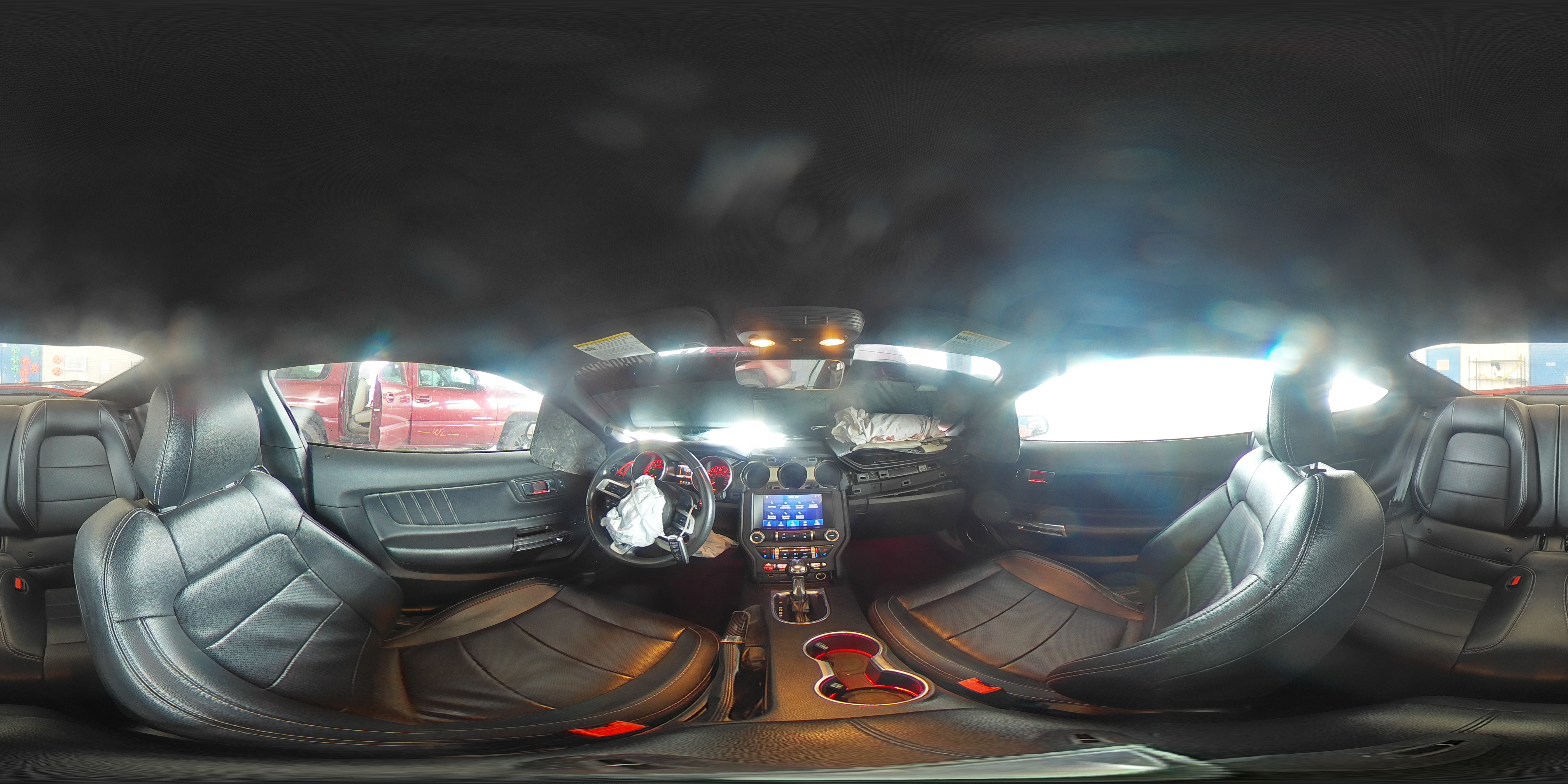 2021 Ford Mustang VIN 1FA6P8TH2M5106485 Copart auction photo, all over damage thumbnail 13