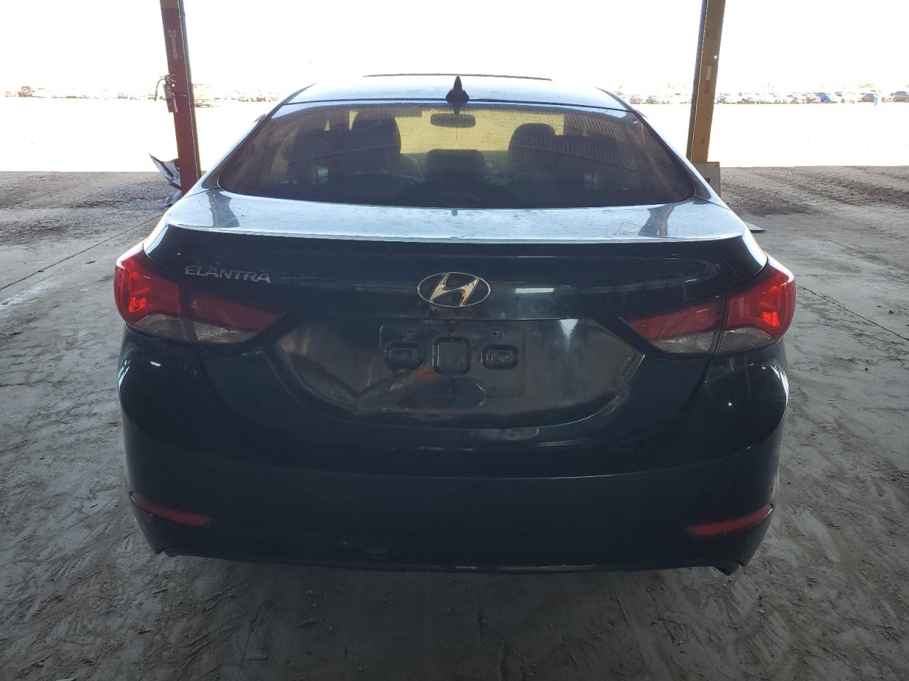 2016 Hyundai Elantra VIN KMHDH4AE5GU501508 Copart auction photo, front end damage thumbnail 6