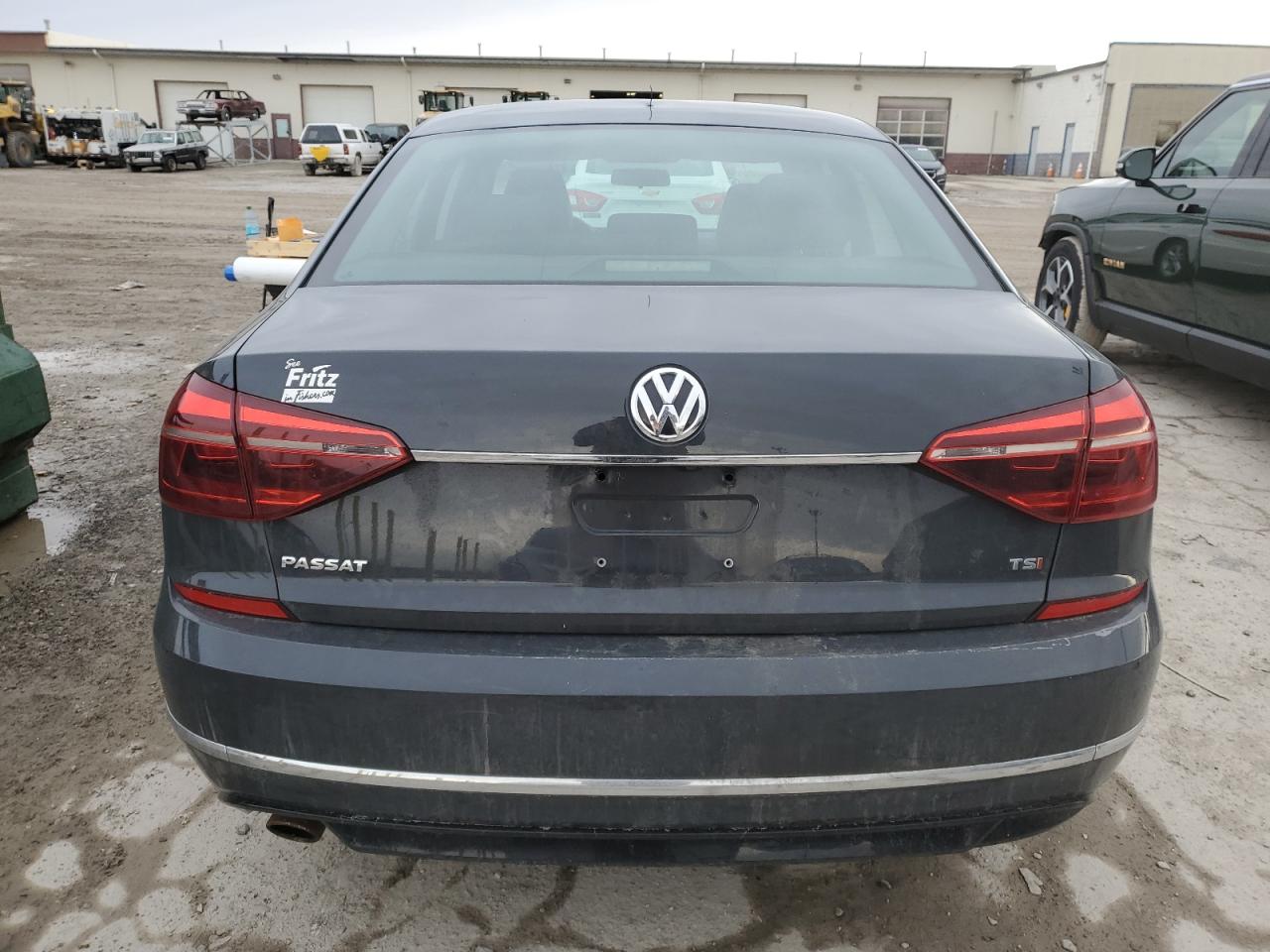 2017 Volkswagen Passat VIN 1VWDT7A31HC009470 Copart auction photo, front end / side damage thumbnail 6