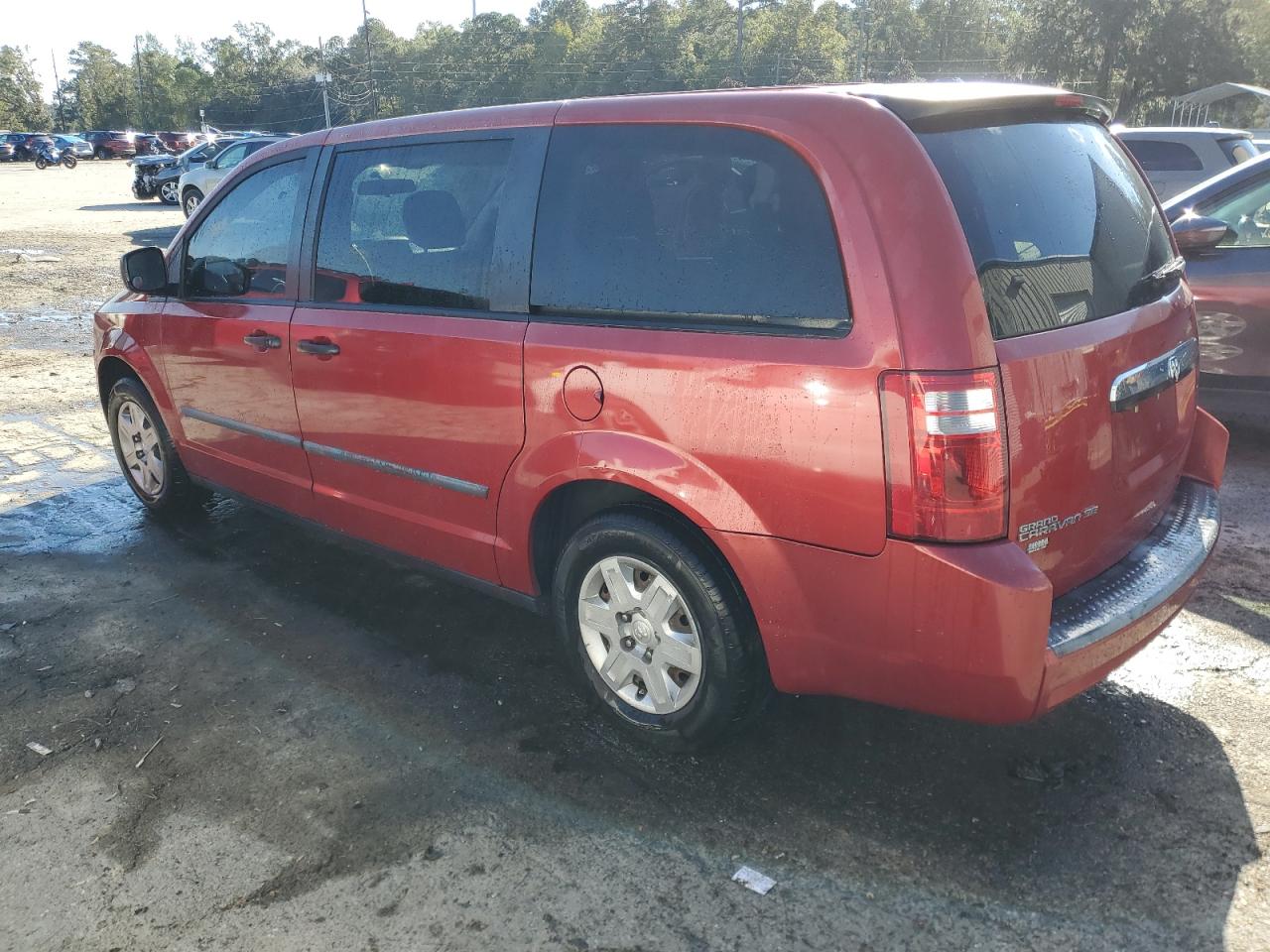 2008 Dodge Caravan VIN 2D8HN44H08R150964 Copart auction photo, rear end damage thumbnail 2