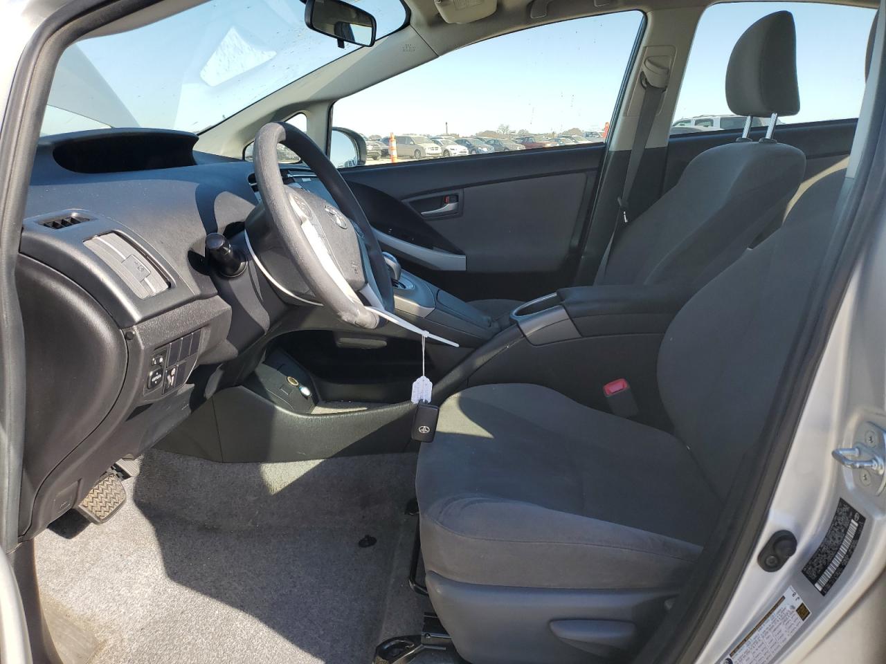 2012 Toyota Prius VIN JTDKN3DU9C1529356 Copart auction photo, front end / side damage thumbnail 7