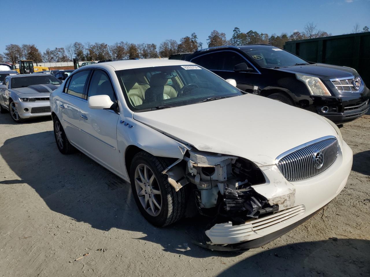 2007 Buick Lucerne VIN 1G4HD57267U184452 Copart auction photo, front end damage thumbnail 4