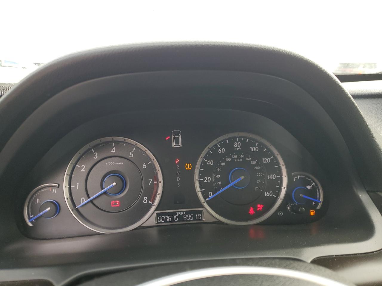 2014 Honda Crosstour VIN 5J6TF1H56EL000571 Copart auction photo, front end damage thumbnail 9