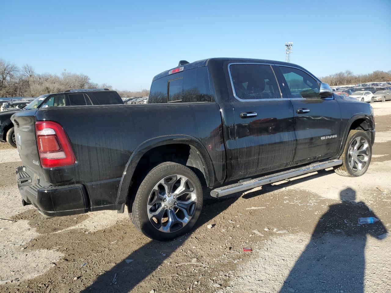 2022 RAM 1500 VIN 1C6SRFKT1NN429352 Copart auction photo, side / undercarriage damage thumbnail 3