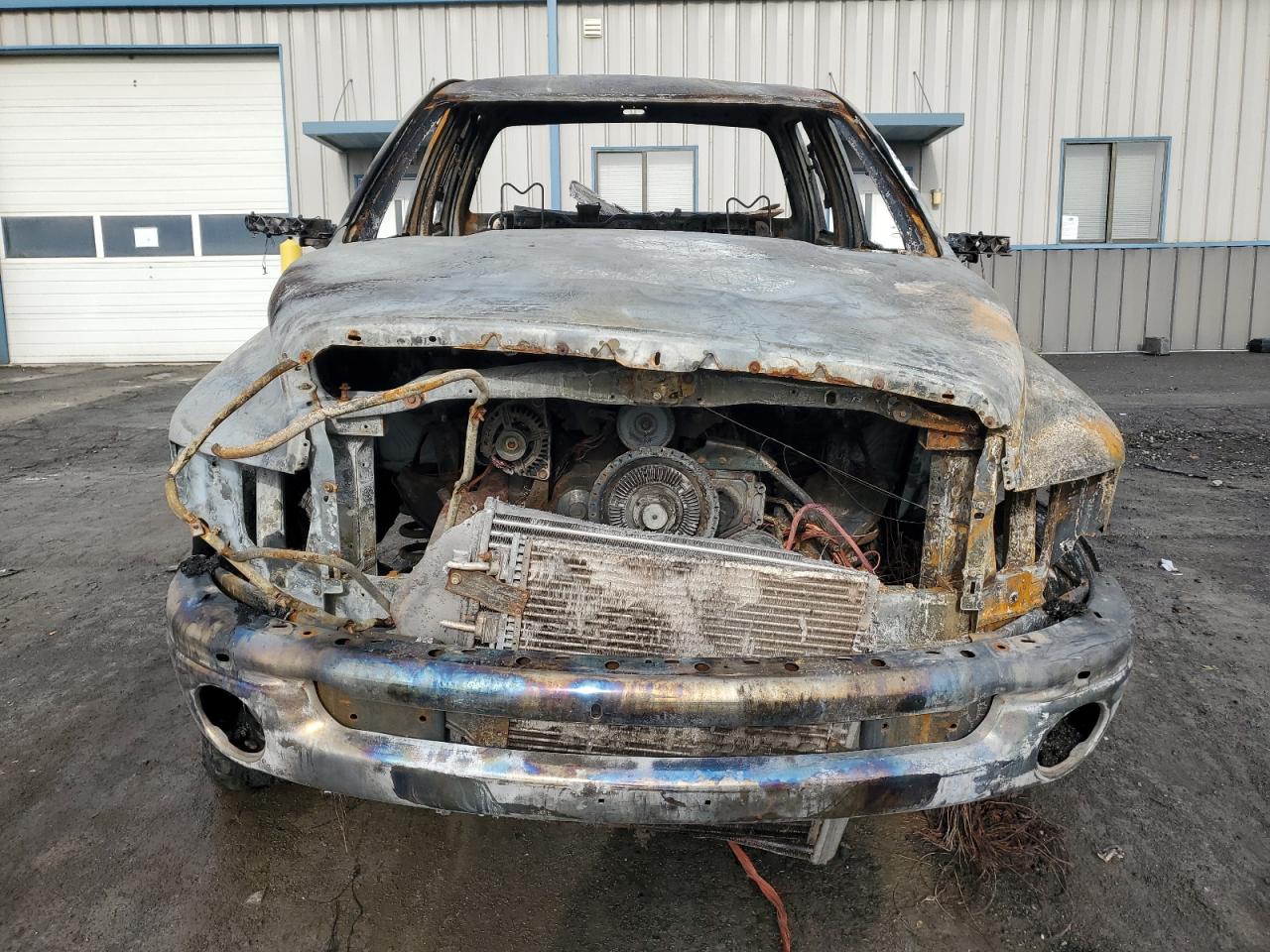 2005 Dodge RAM VIN 3D7KS28CX5G725157 Copart auction photo, burn damage thumbnail 5