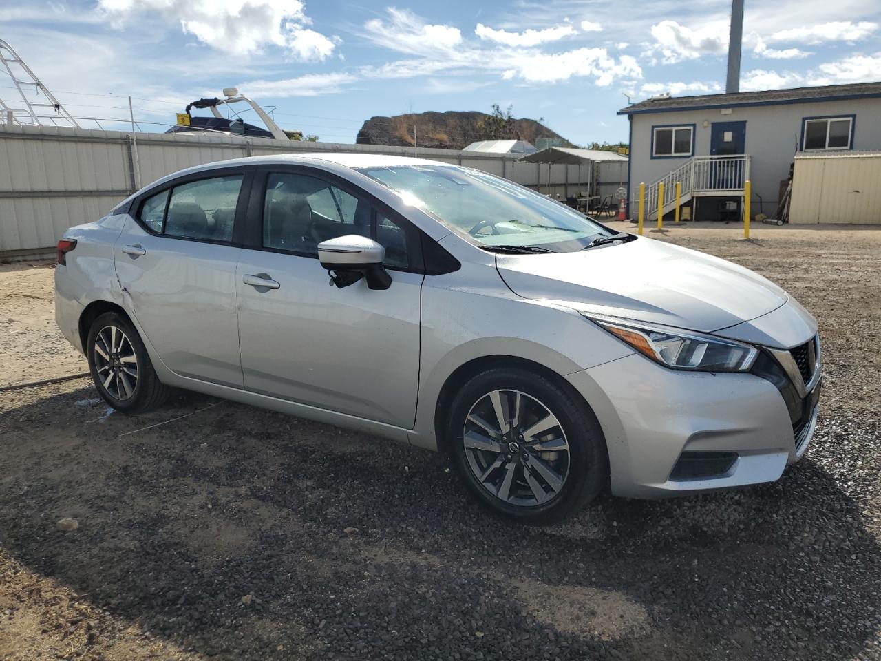 2021 Nissan Versa VIN 3N1CN8EV1ML915436 Copart auction photo, side damage thumbnail 4