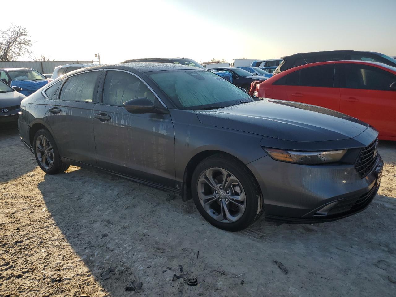 2024 Honda Accord VIN 1HGCY1F30RA086674 Copart auction photo, rear end damage thumbnail 4