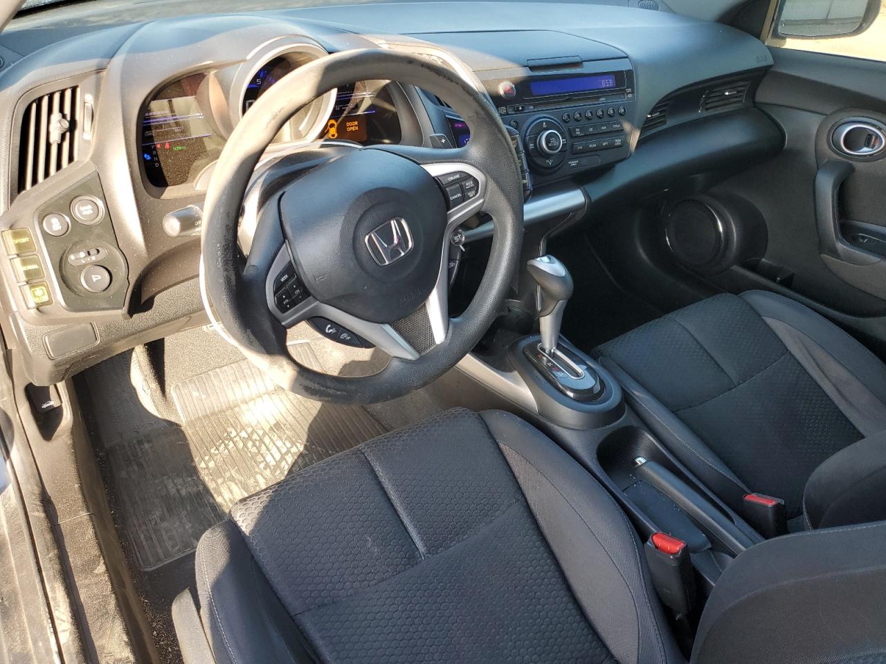 2013 Honda CR-Z VIN JHMZF1D47DS000739 Copart auction photo, all over damage thumbnail 8