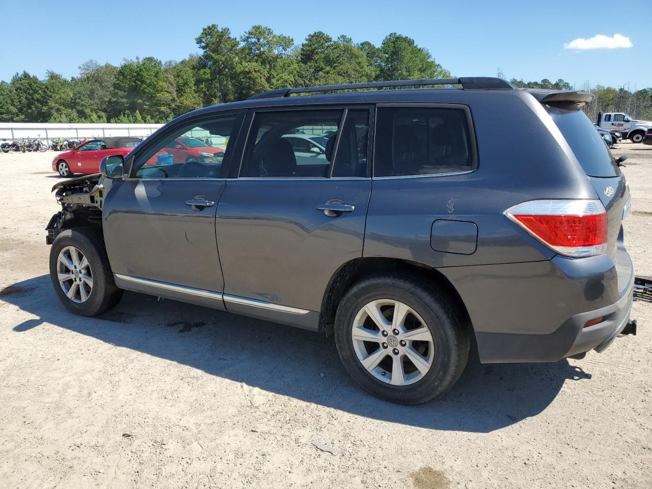2012 Toyota Highlander VIN 5TDZA3EH1CS022255 Copart auction photo, all over damage thumbnail 2
