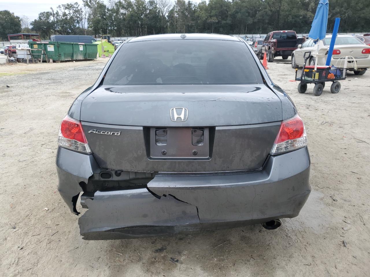 2010 Honda Accord VIN 1HGCP2F82AA054088 Copart auction photo, front end / rear end damage thumbnail 6