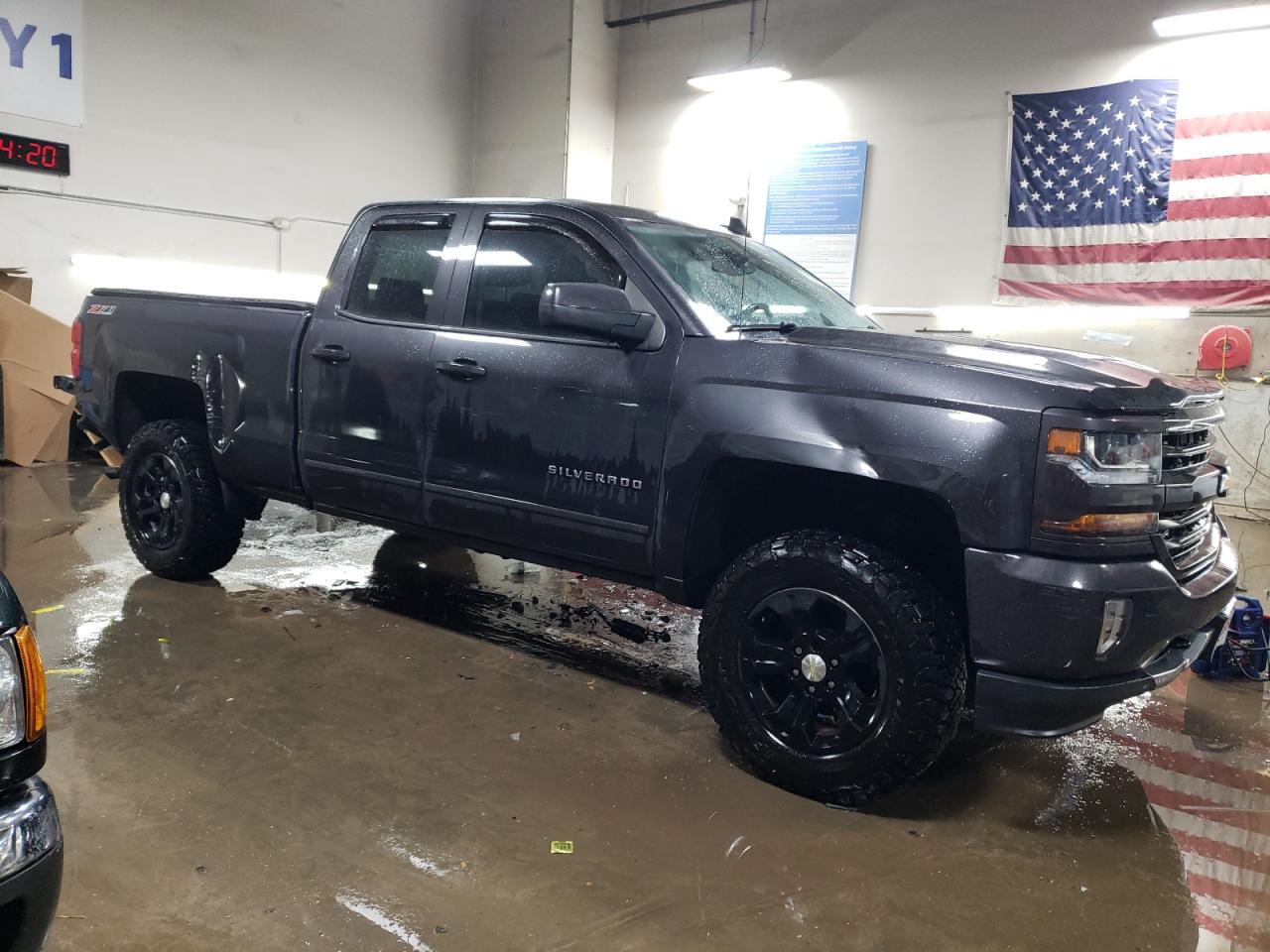 2016 Chevrolet Silverado VIN 1GCVKRECXGZ296285 Copart auction photo, side / rear end damage thumbnail 4