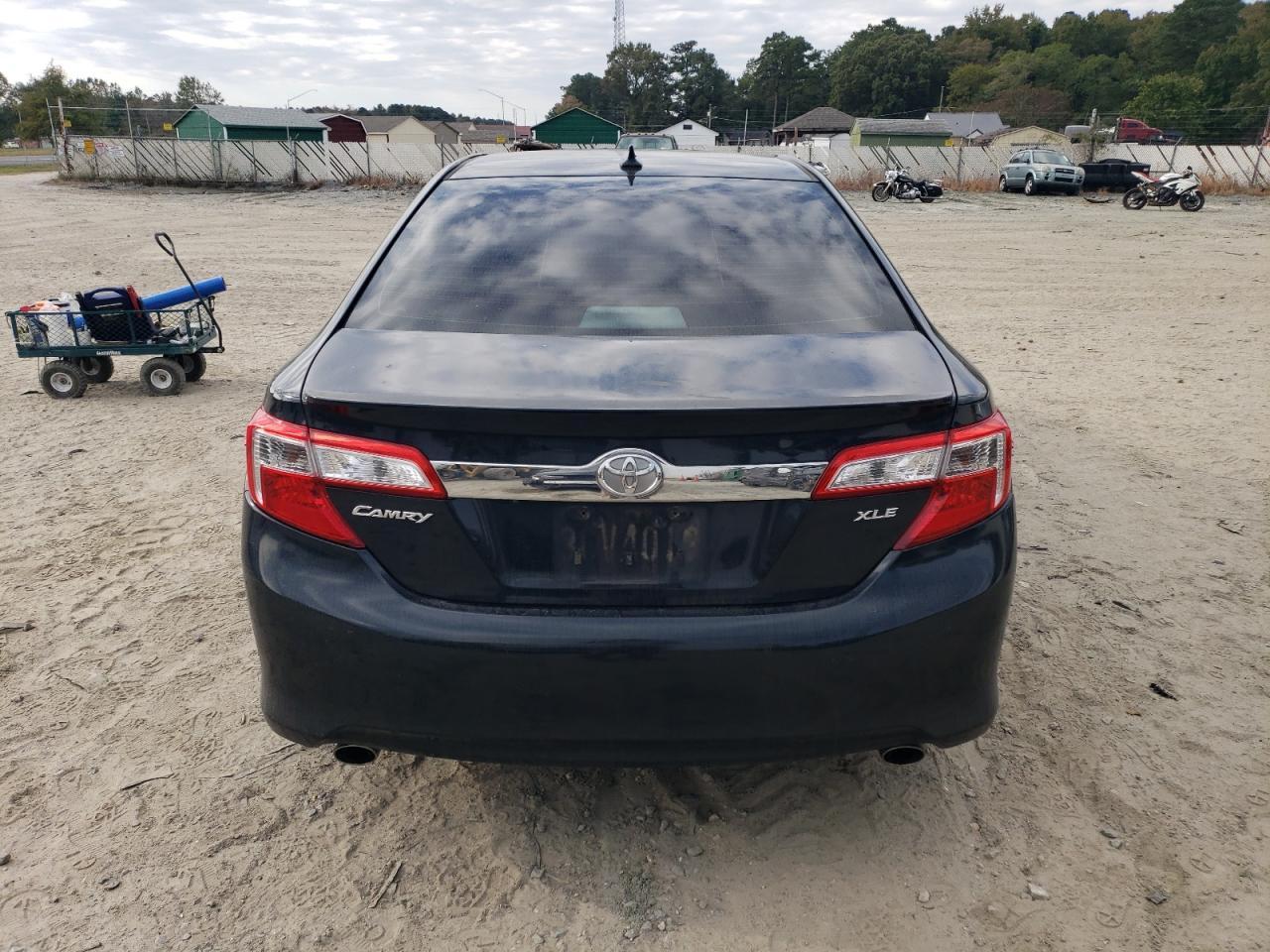 2012 Toyota Camry VIN 4T1BK1FKXCU508504 Copart auction photo, front end / side damage thumbnail 6