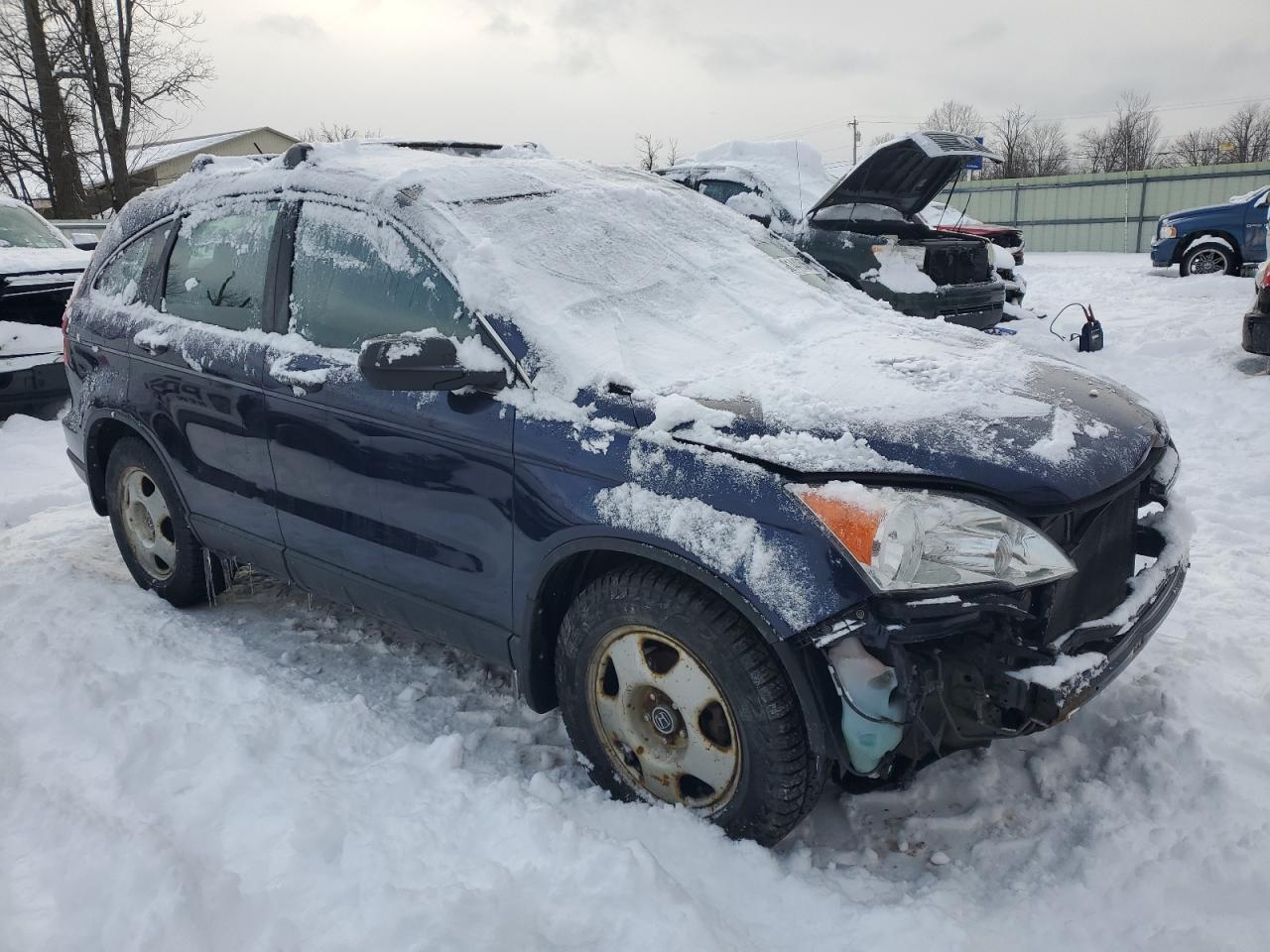 2011 Honda CR-V VIN 5J6RE4H31BL037469 Copart auction photo, front end damage thumbnail 4