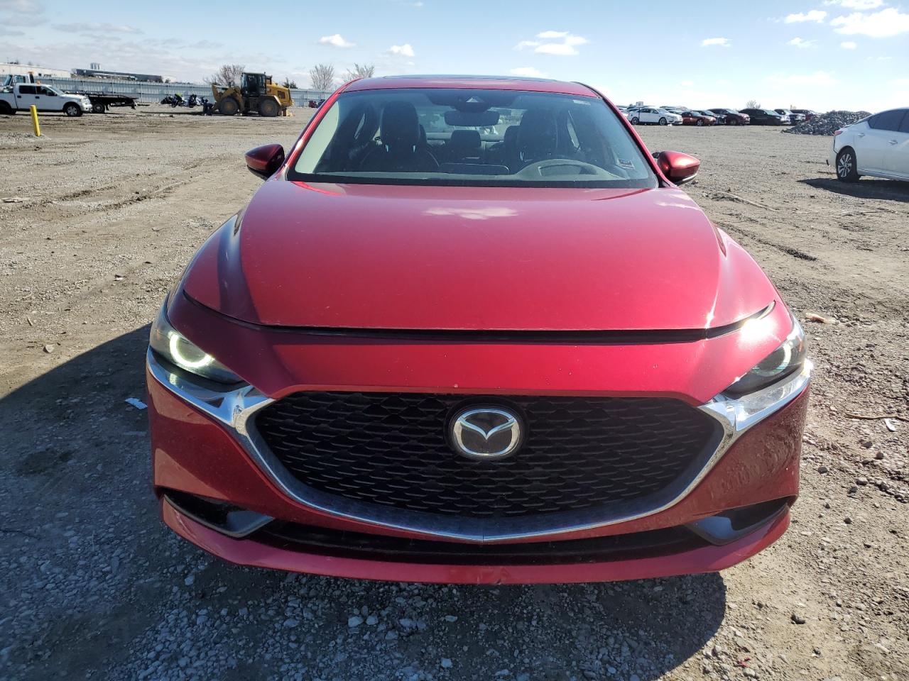 2019 Mazda 3 VIN 3MZBPAEMXKM103980 Copart auction photo, rear end / side damage thumbnail 5