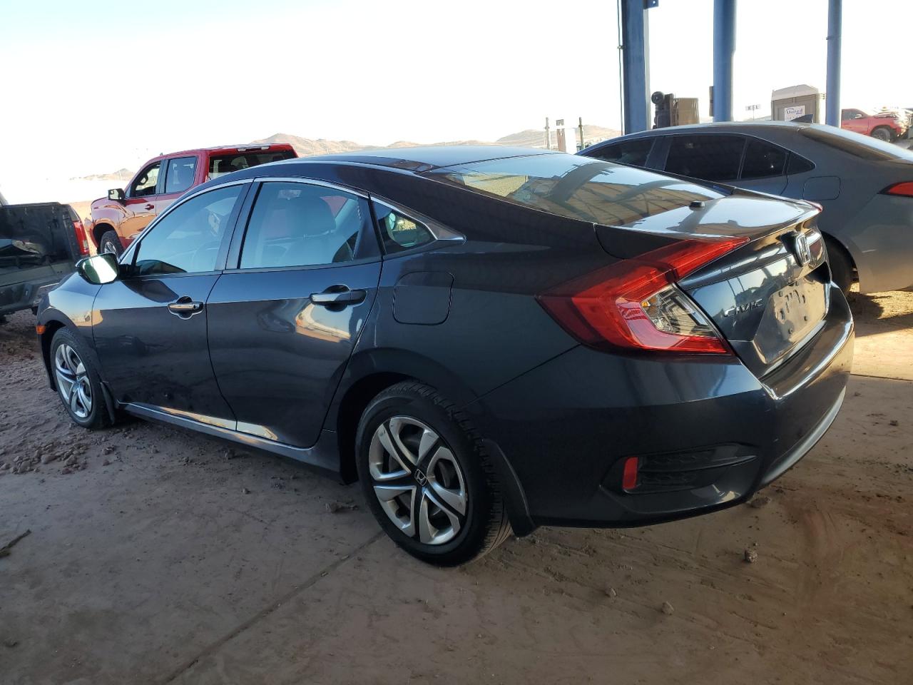 2016 Honda Civic VIN 19XFC2F5XGE039390 Copart auction photo, front end damage thumbnail 2