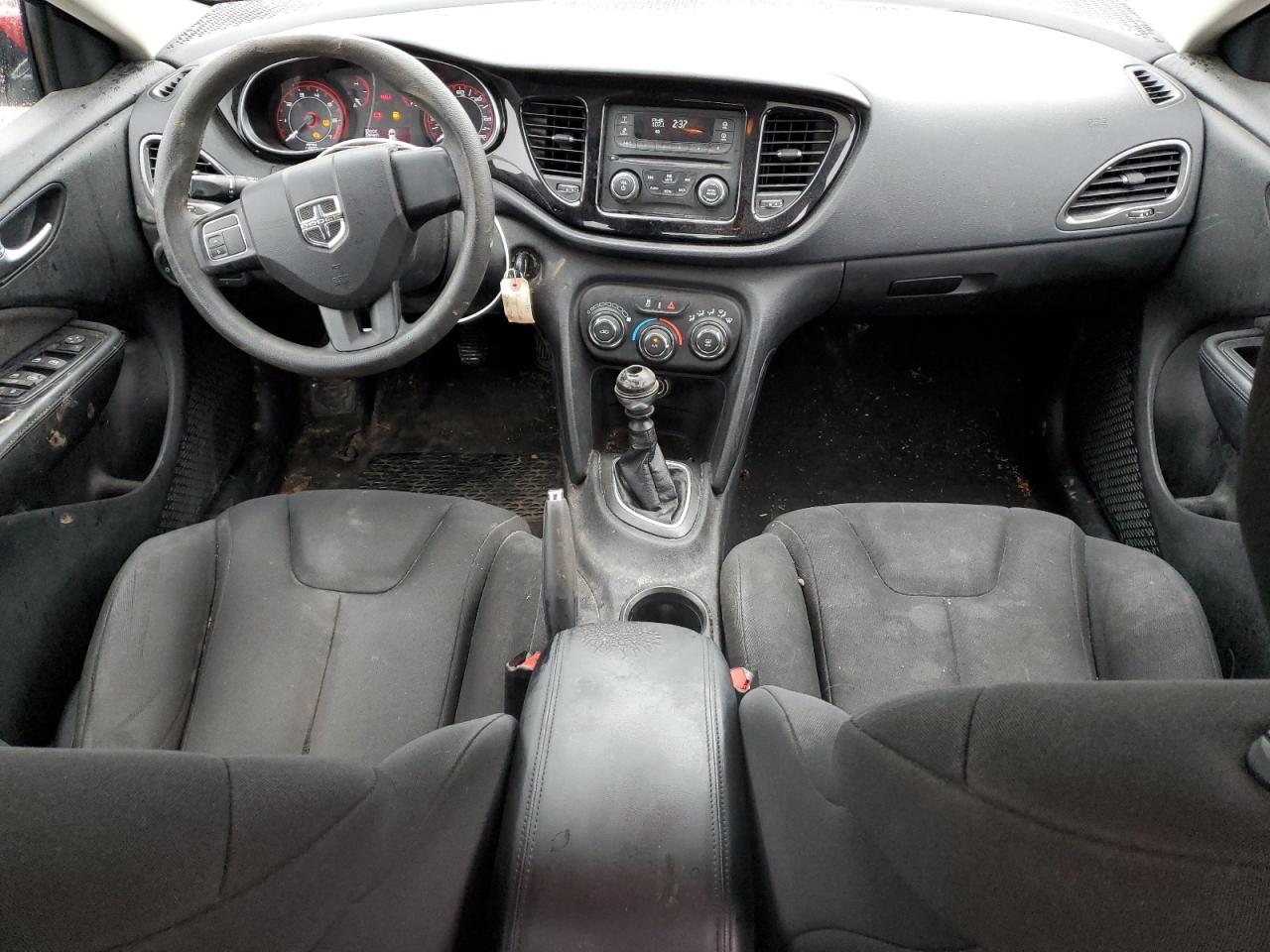 2013 Dodge Dart VIN 1C3CDFAA7DD305171 Copart auction photo, undercarriage damage thumbnail 8
