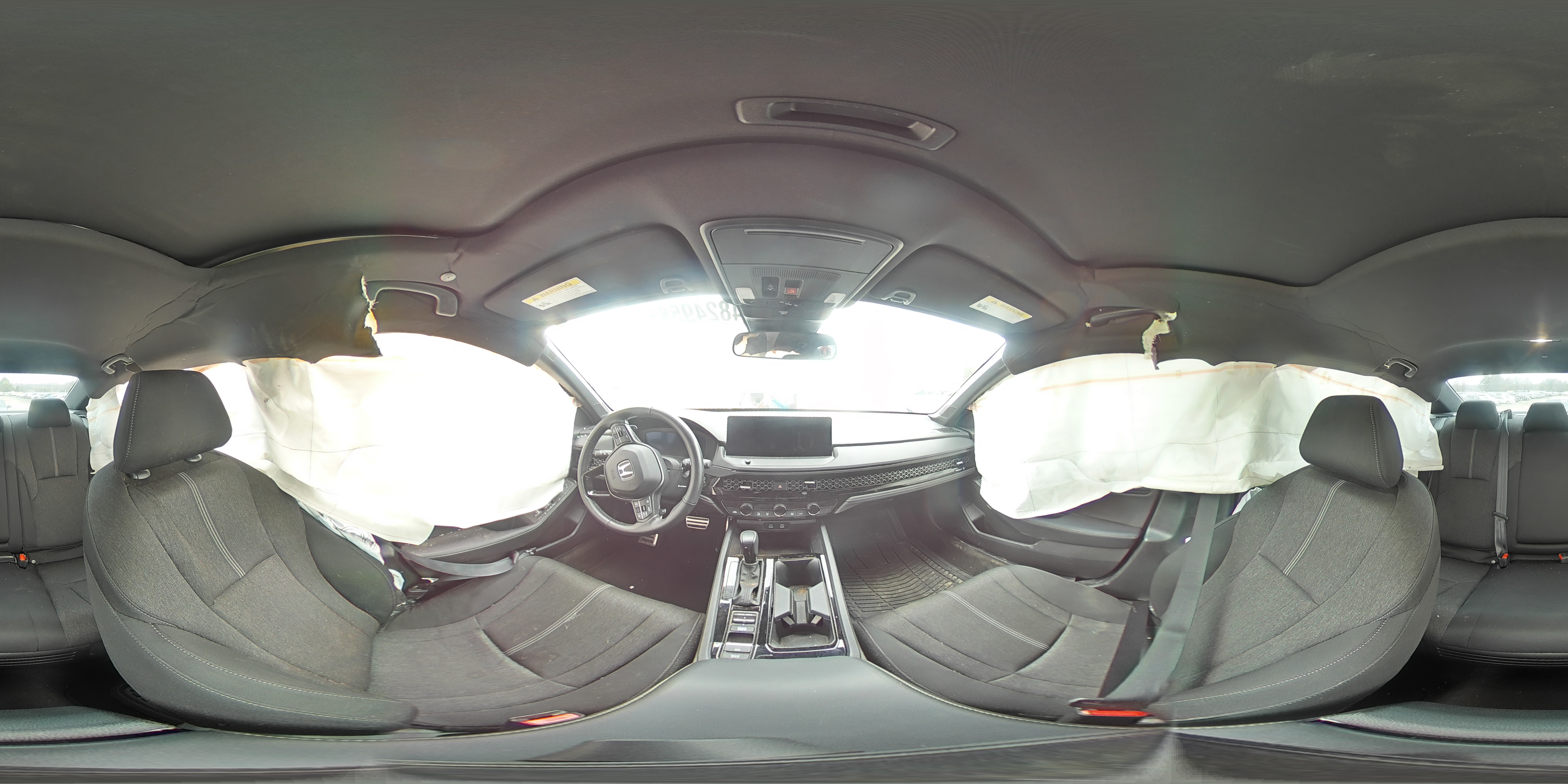 2024 Honda Accord VIN 1HGCY2F51RA017919 Copart auction photo, all over damage thumbnail 12