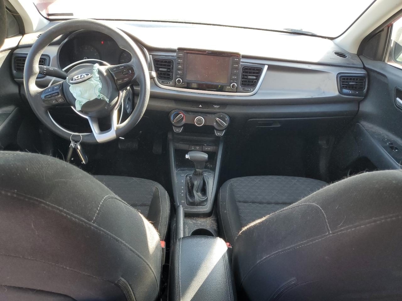 2019 KIA Rio VIN 3KPA24AB2KE160302 Copart auction photo, front end damage thumbnail 8
