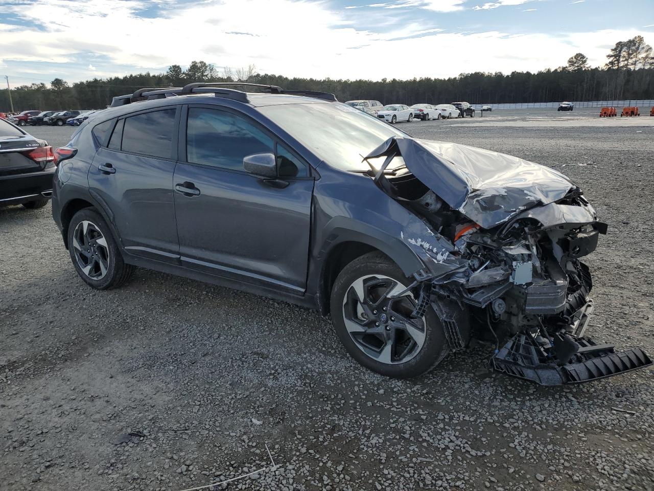 2024 Subaru XV VIN 4S4GUHM64R3802879 Copart auction photo, front end damage thumbnail 4