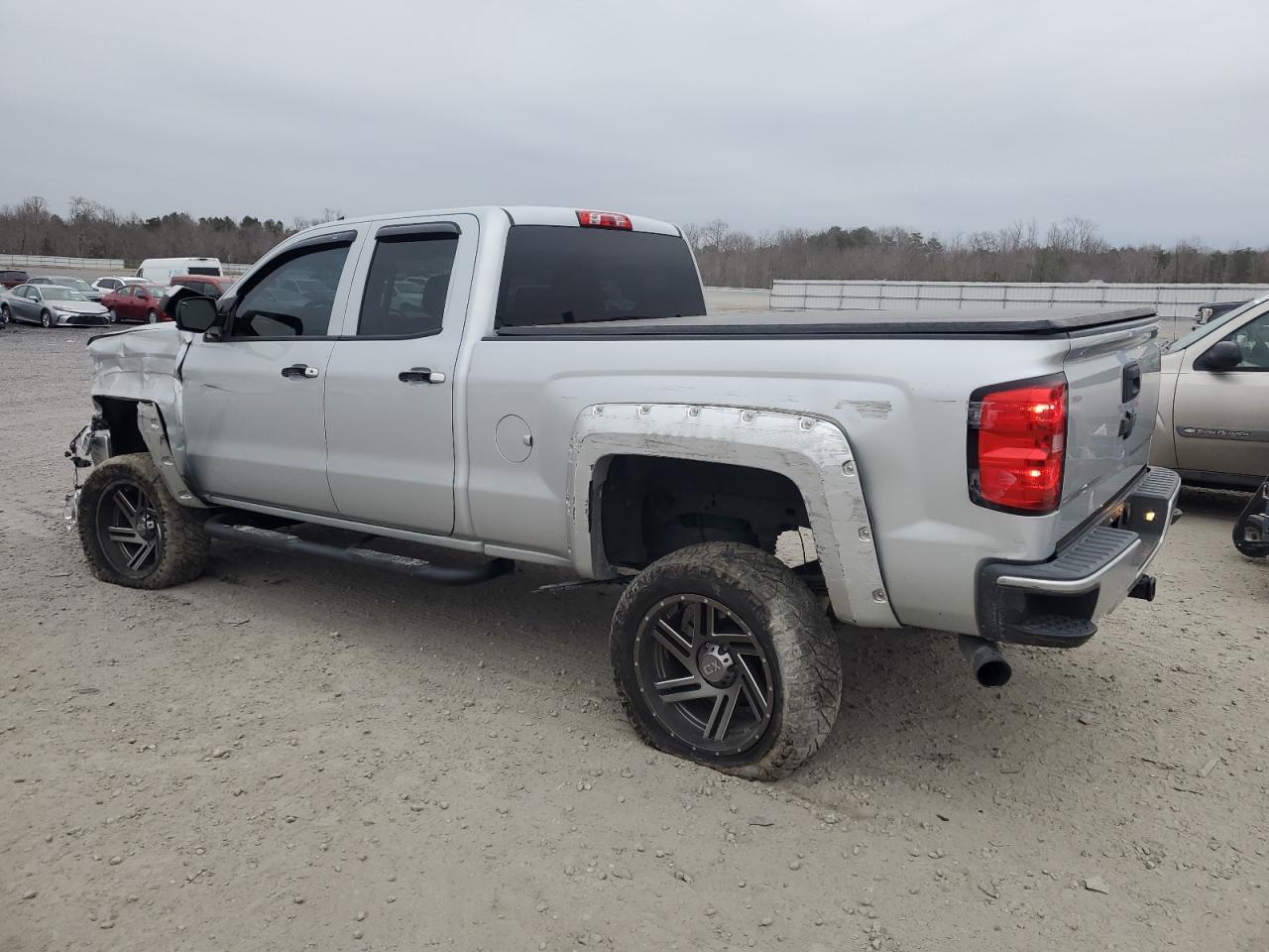2014 Chevrolet Silverado VIN 1GCVKSEC3EZ195612 Copart auction photo, all over damage thumbnail 2