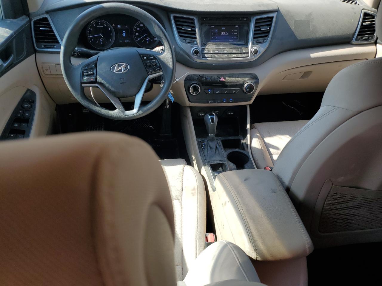 2016 Hyundai Tucson VIN KM8J23A46GU136701 Copart auction photo, front end damage thumbnail 8