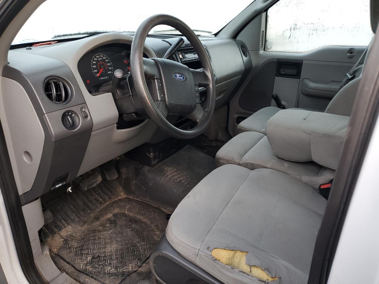 2007 Ford F-150 VIN 1FTRF12277KD61427 Copart auction photo, front end damage thumbnail 8