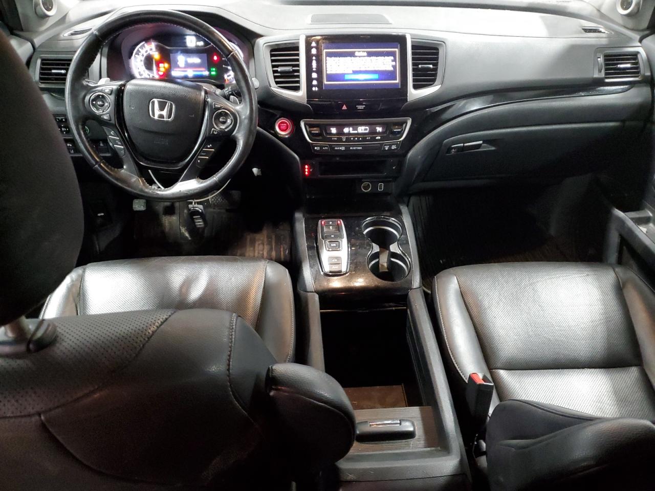 2020 Honda Ridgeline VIN 5FPYK3F79LB011191 Copart auction photo, front end / side damage thumbnail 8