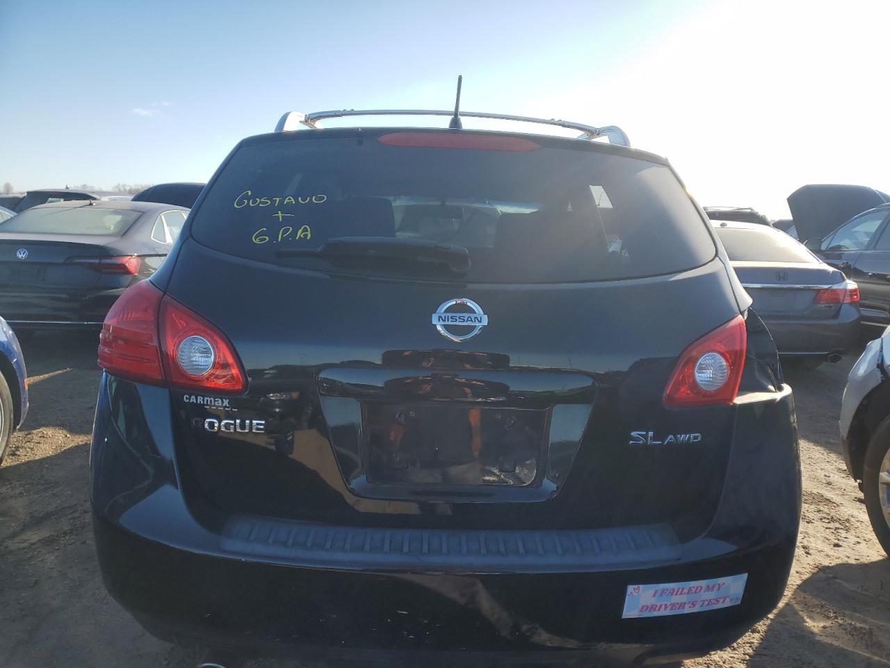 2010 Nissan Rogue VIN JN8AS5MV9AW124465 Copart auction photo, minor dent/scratches damage thumbnail 6