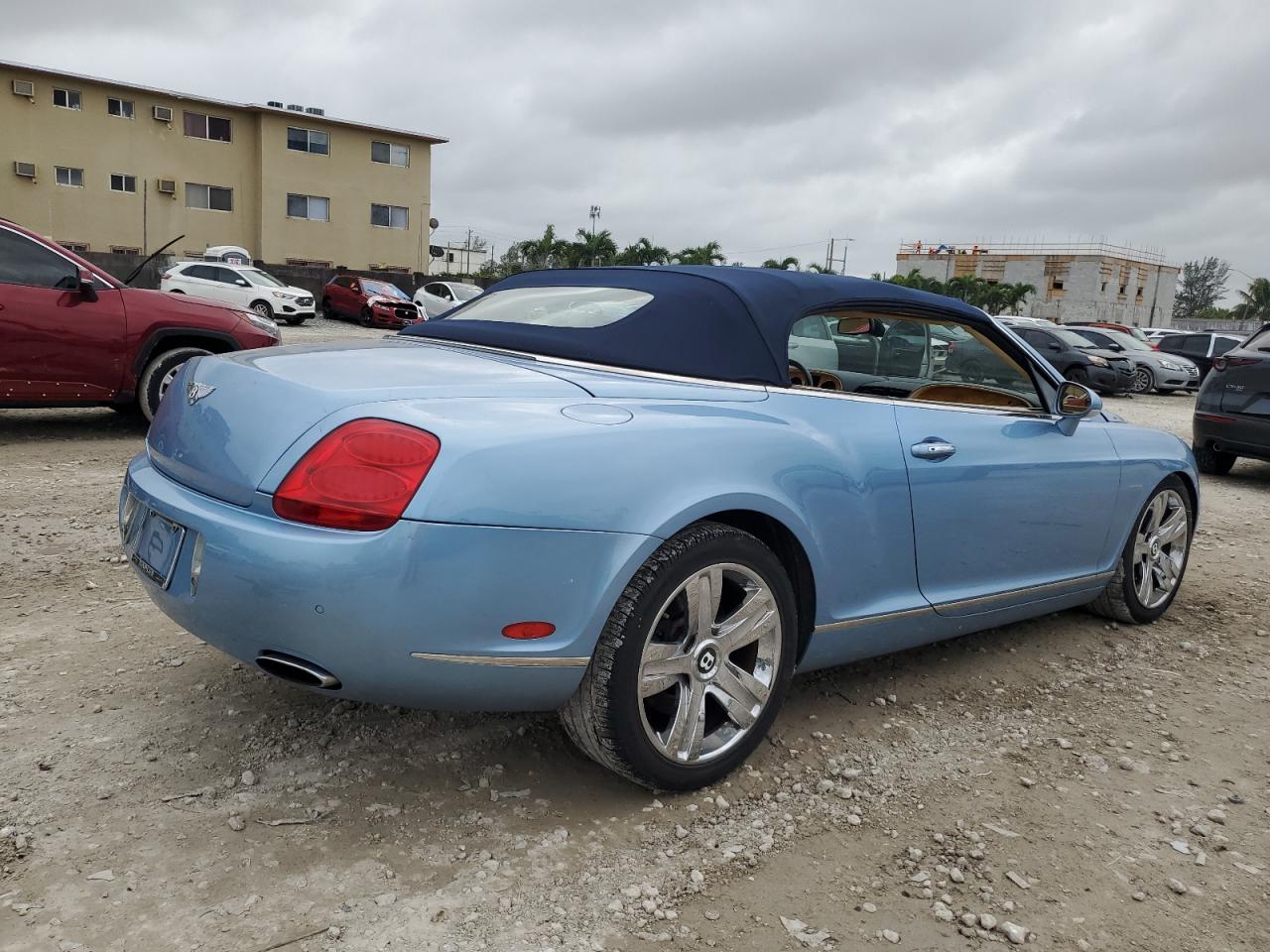 2008 Bentley Continental VIN SCBDR33W38C051739 Copart auction photo, water/flood / vandalism damage thumbnail 3