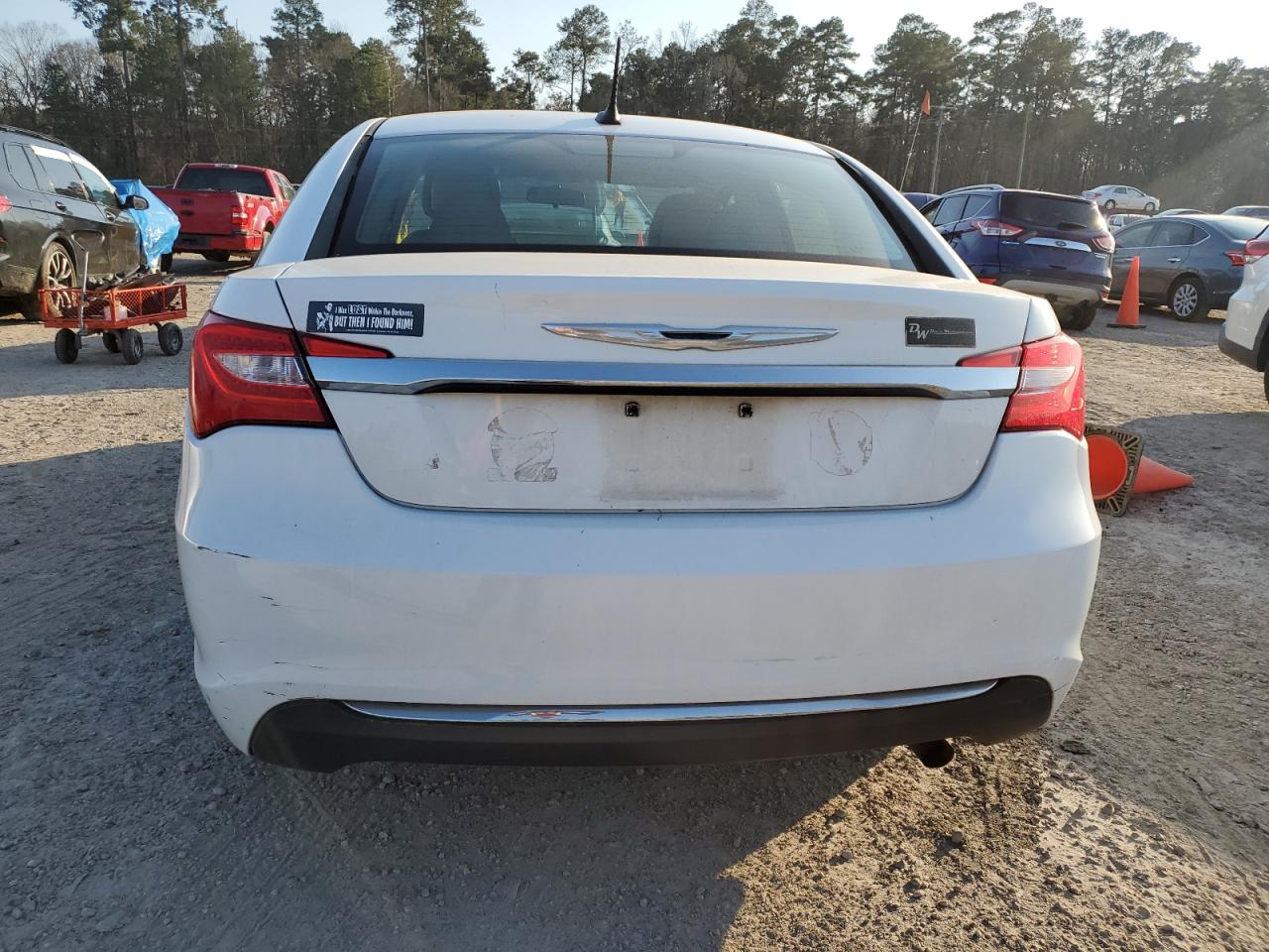 2014 Chrysler 200 VIN 1C3CCBAB6EN206213 Copart auction photo, front end damage thumbnail 6