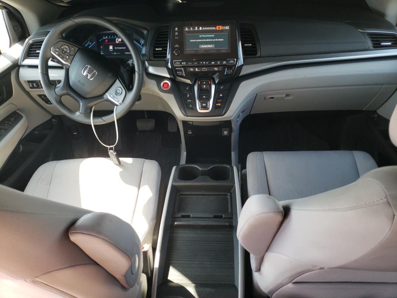 2021 Honda Odyssey VIN 5FNRL6H56MB007575 Copart auction photo, front end / undercarriage damage thumbnail 8