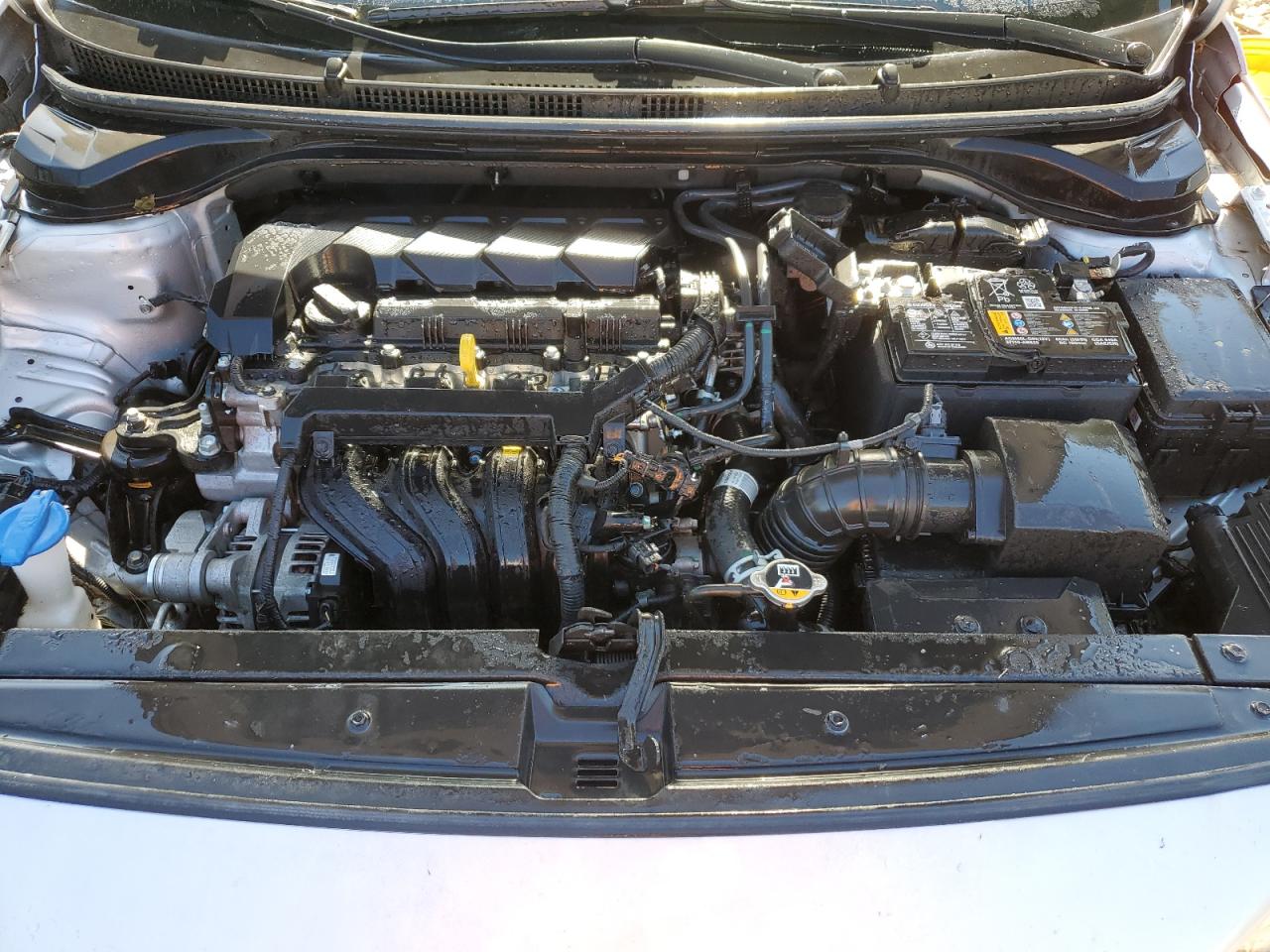 2022 Hyundai Accent VIN 3KPC24A68NE157730 Copart auction photo, water/flood damage thumbnail 11