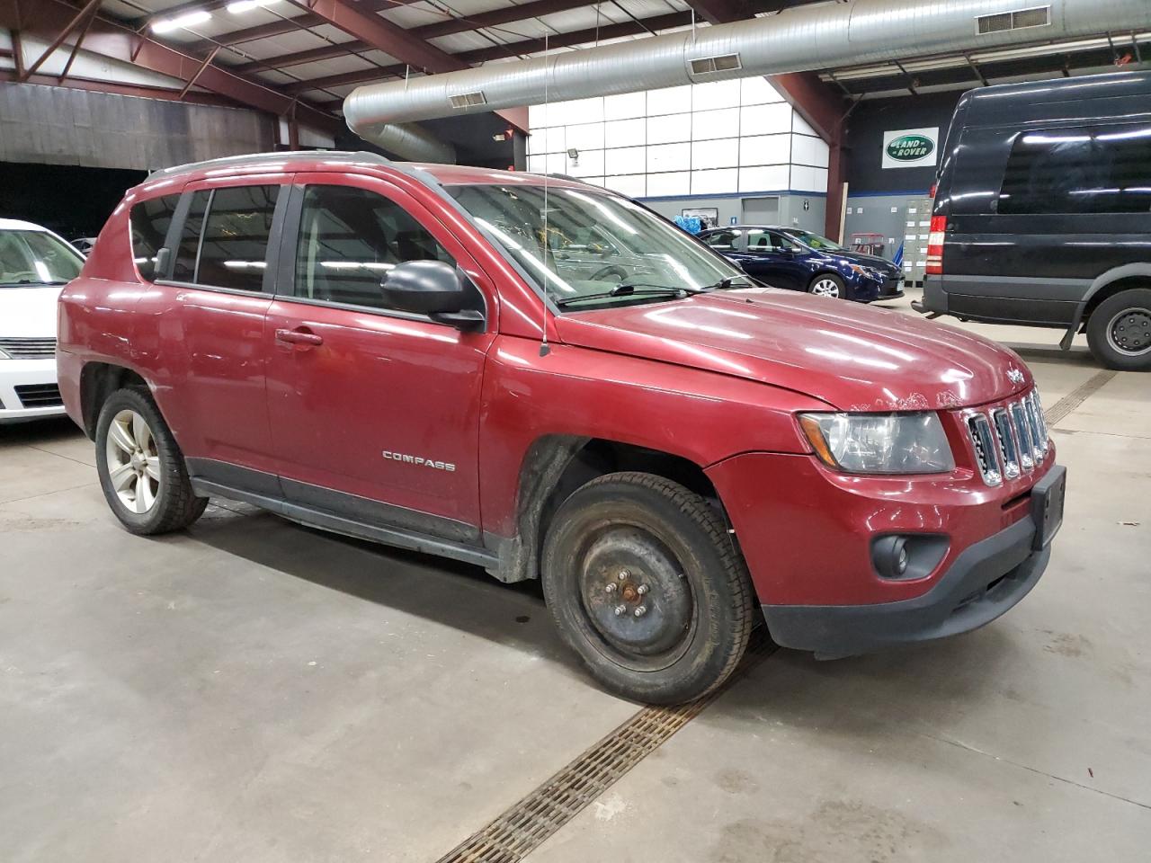 2014 Jeep Compass VIN 1C4NJDBB1ED630263 Copart auction photo, side / minor dent/scratches damage thumbnail 4