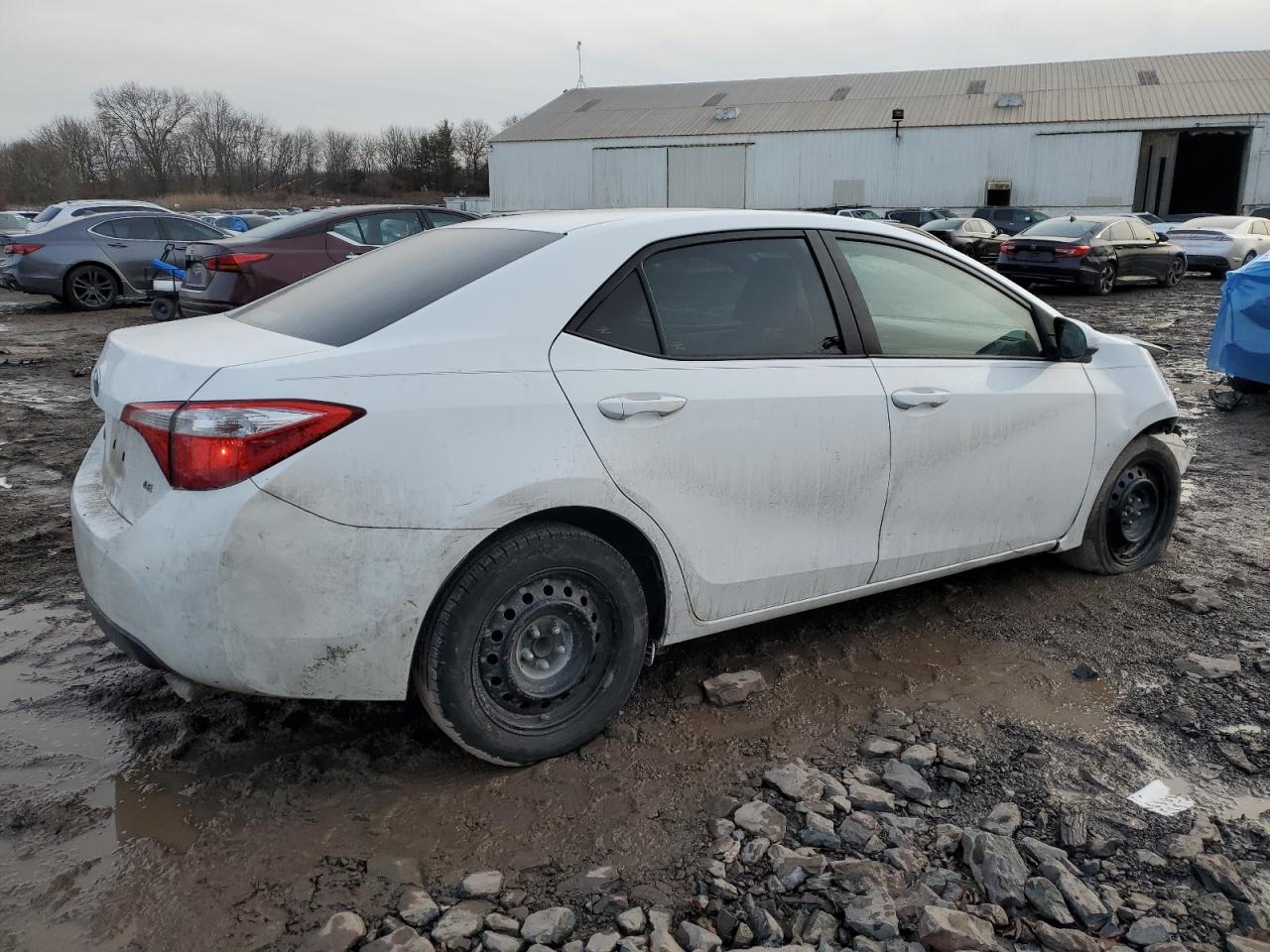 2016 Toyota Corolla VIN 2T1BURHE8GC521243 Copart auction photo, front end / side damage thumbnail 3
