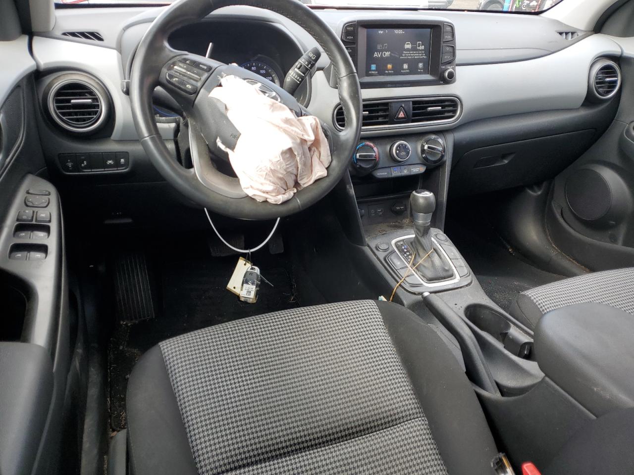 2020 Hyundai Kona VIN KM8K2CAA9LU574391 Copart auction photo, front end damage thumbnail 8