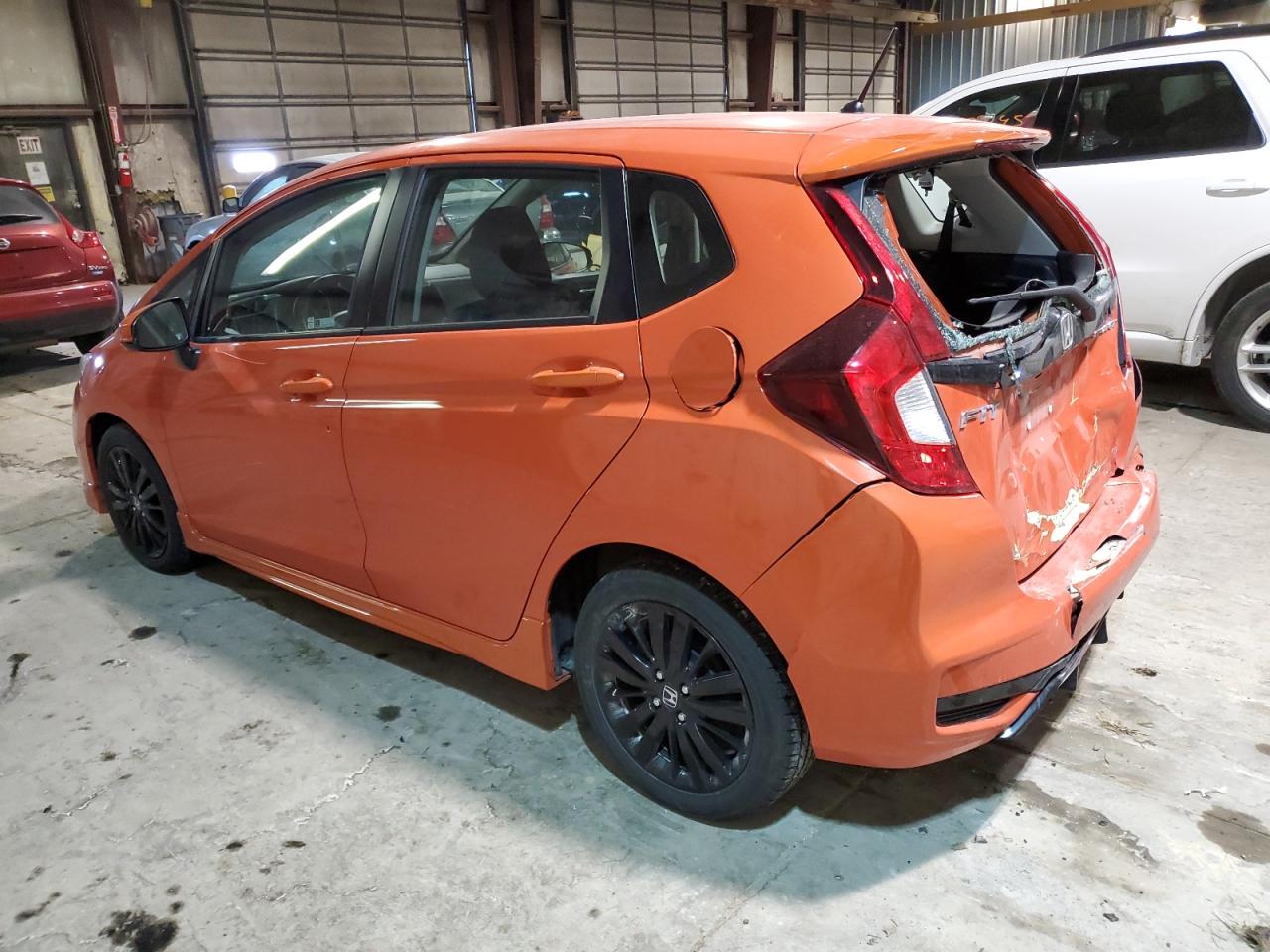 2020 Honda Fit VIN 3HGGK5H67LM710031 Copart auction photo, rear end / minor dent/scratches damage thumbnail 2