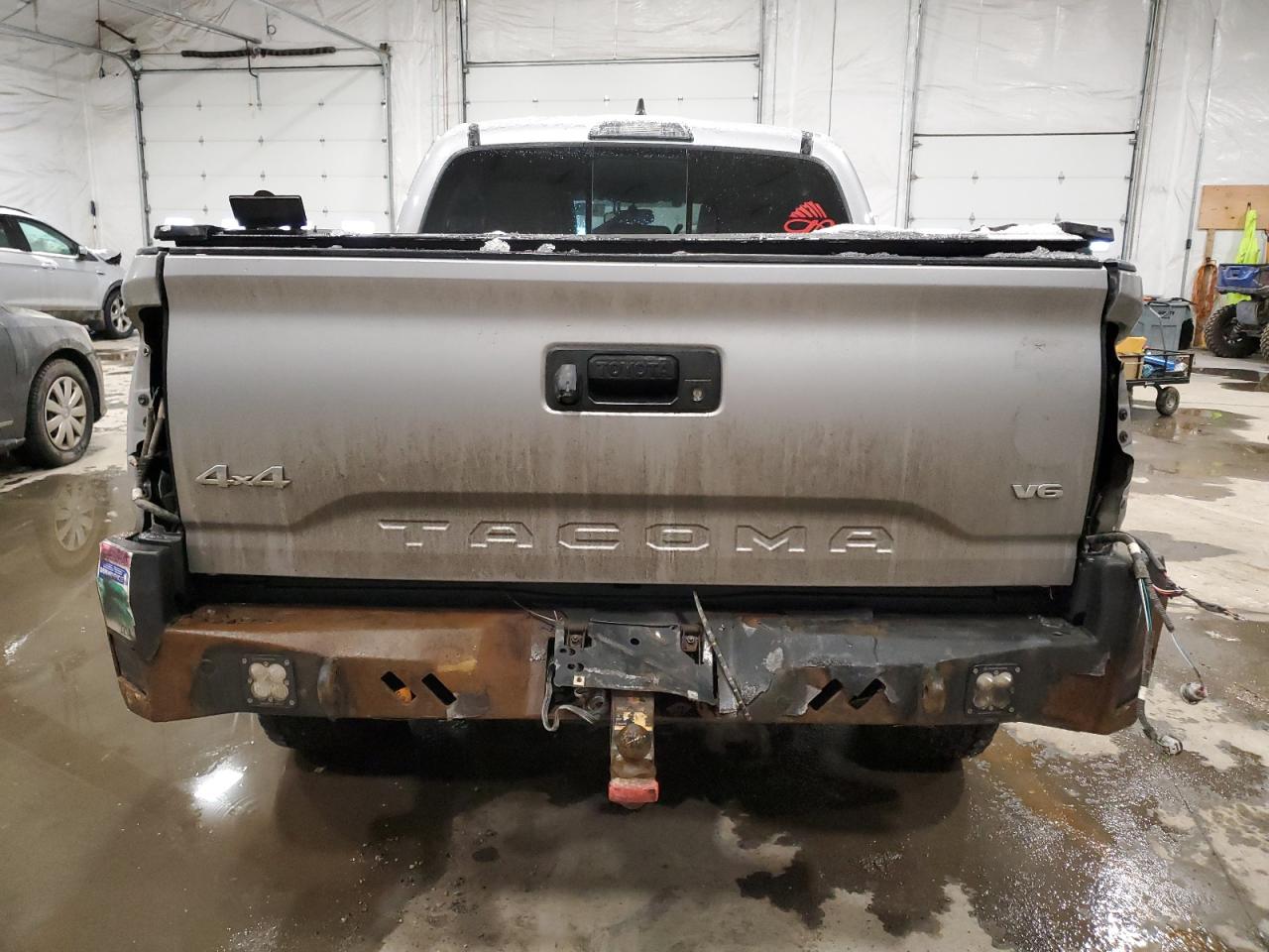 2017 Toyota Tacoma VIN 3TMGZ5AN5HM103127 Copart auction photo, all over damage thumbnail 6