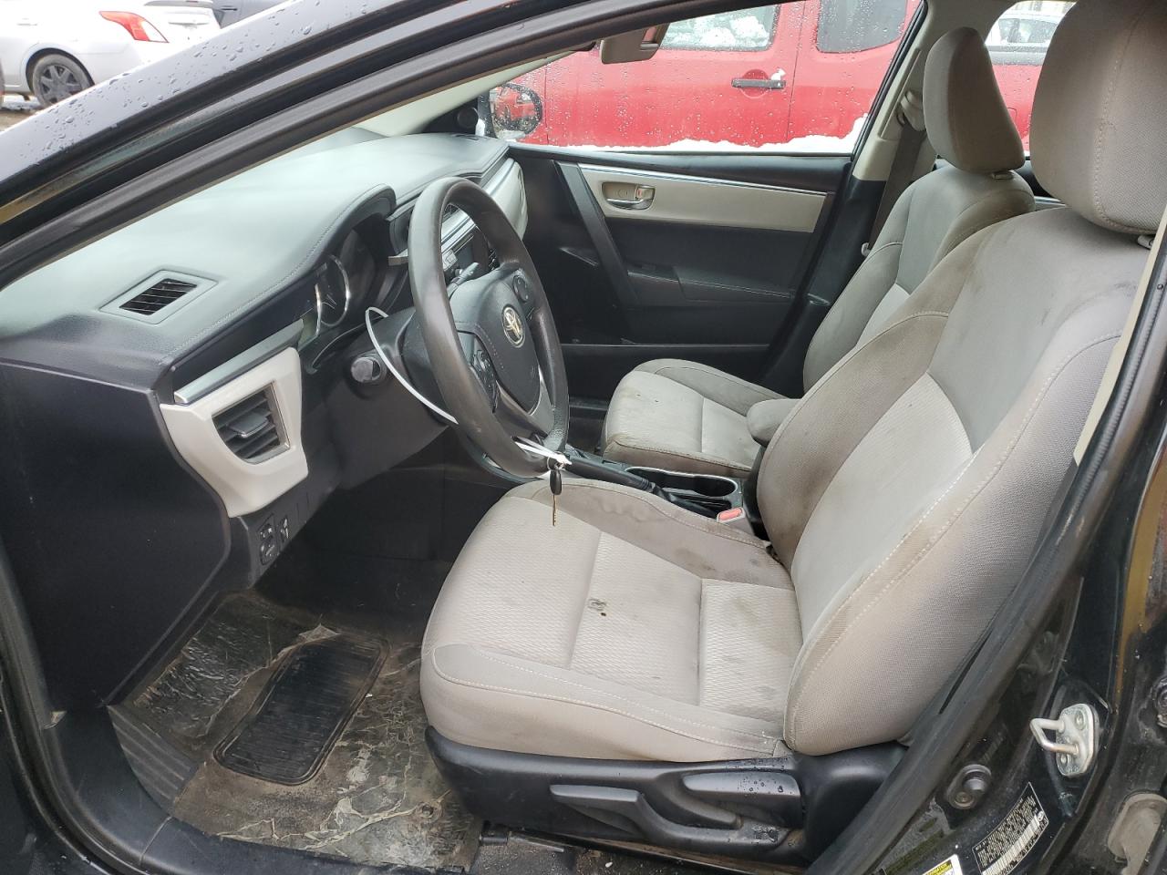 2014 Toyota Corolla VIN 5YFBURHEXEP082673 Copart auction photo, front end / rear end damage thumbnail 7
