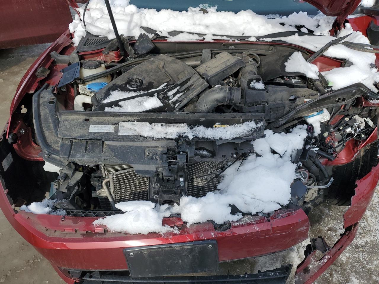 2018 Volkswagen Passat VIN 1VWBA7A34JC010535 Copart auction photo, front end damage thumbnail 11