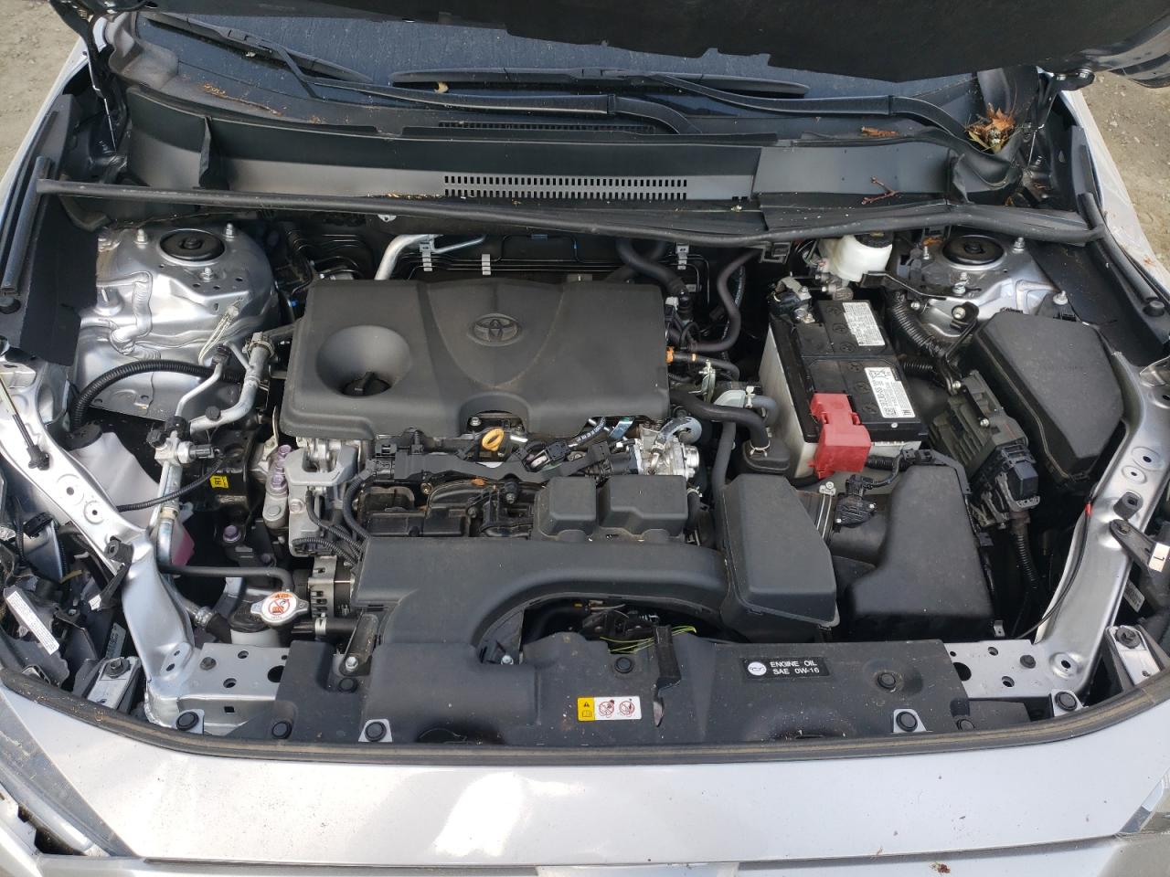 2022 Toyota RAV 4 VIN 2T3W1RFV4NC211141 Copart auction photo, top/roof damage thumbnail 12