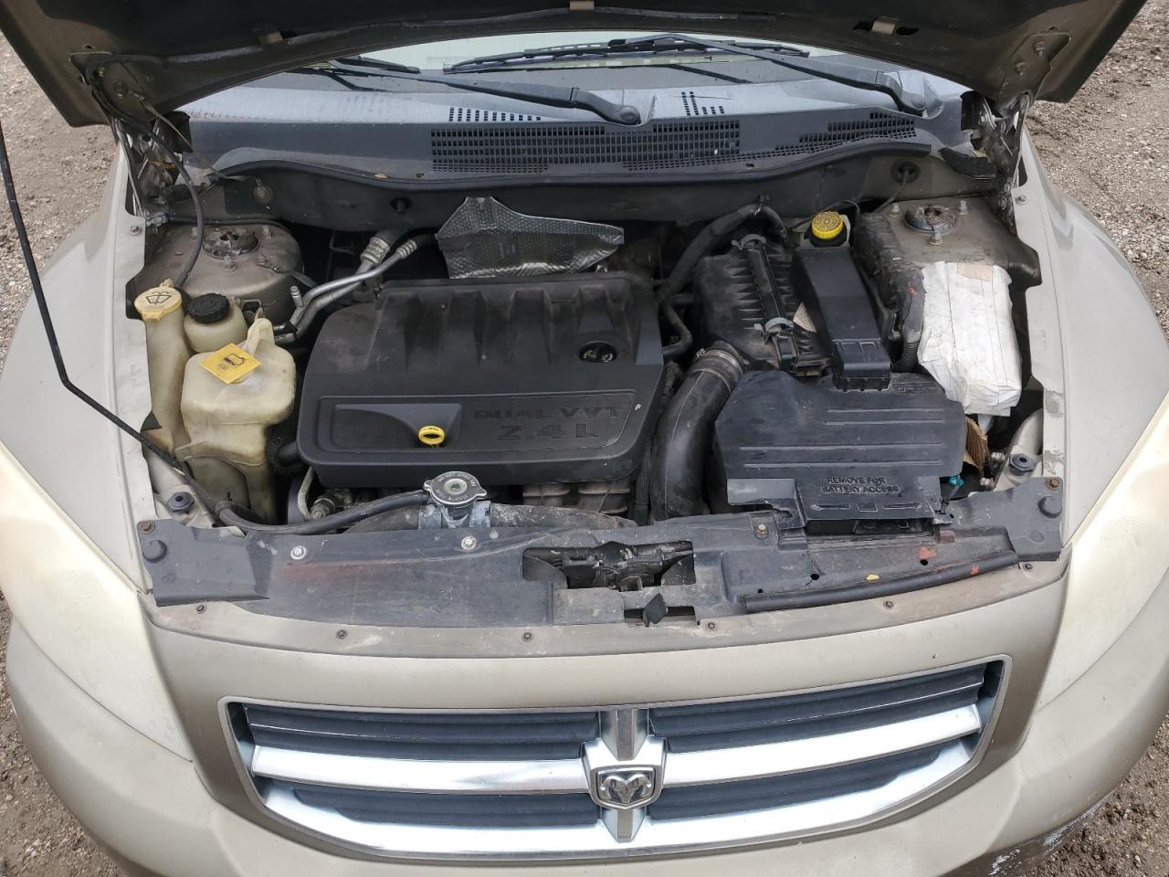 2007 Dodge Caliber VIN 1B3HB78K67D133538 Copart auction photo, rear end / front end damage thumbnail 11