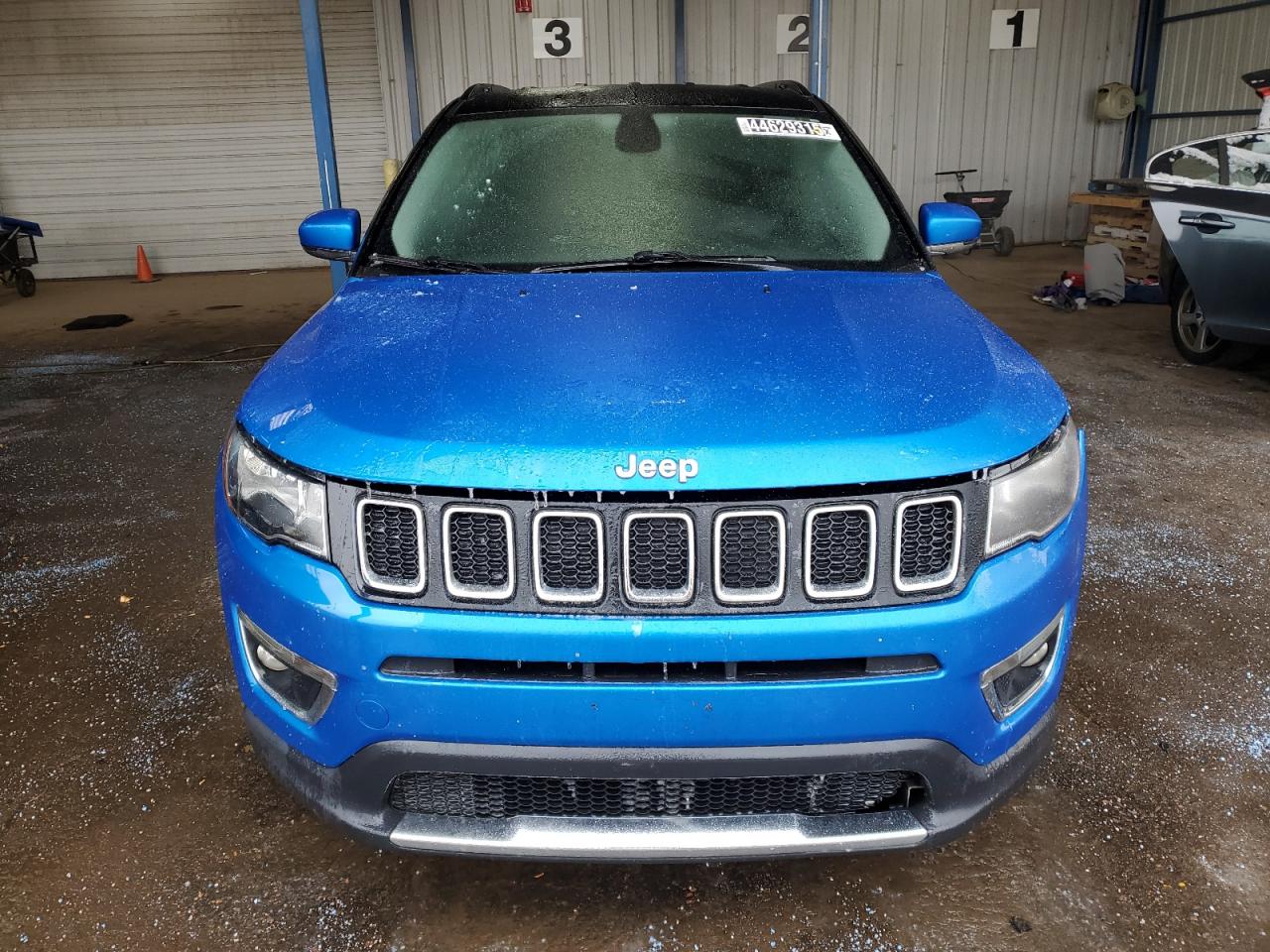 2020 Jeep Compass VIN 3C4NJDCBXLT101027 Copart auction photo, front end damage thumbnail 5