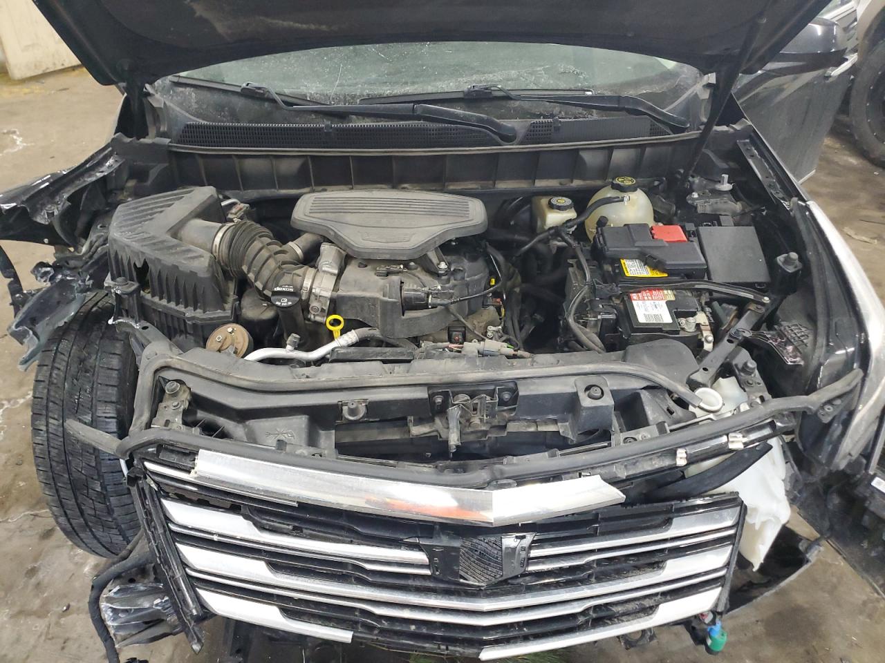 2017 Cadillac XT5 VIN 1GYKNERS0HZ160456 Copart auction photo, front end / side damage thumbnail 14