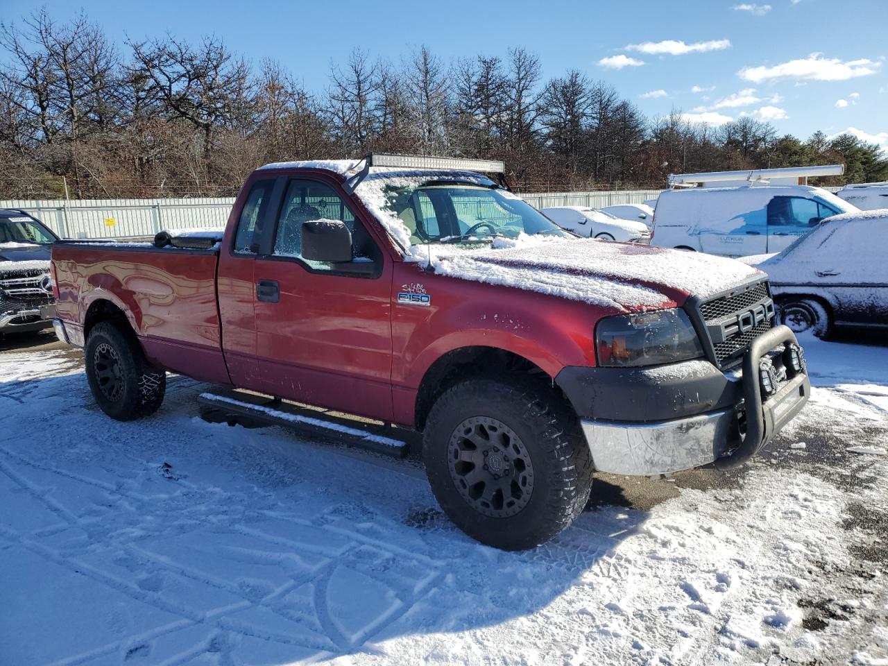 2008 Ford F-150 VIN 1FTRF12238KD10640 Copart auction photo, side / undercarriage damage thumbnail 4