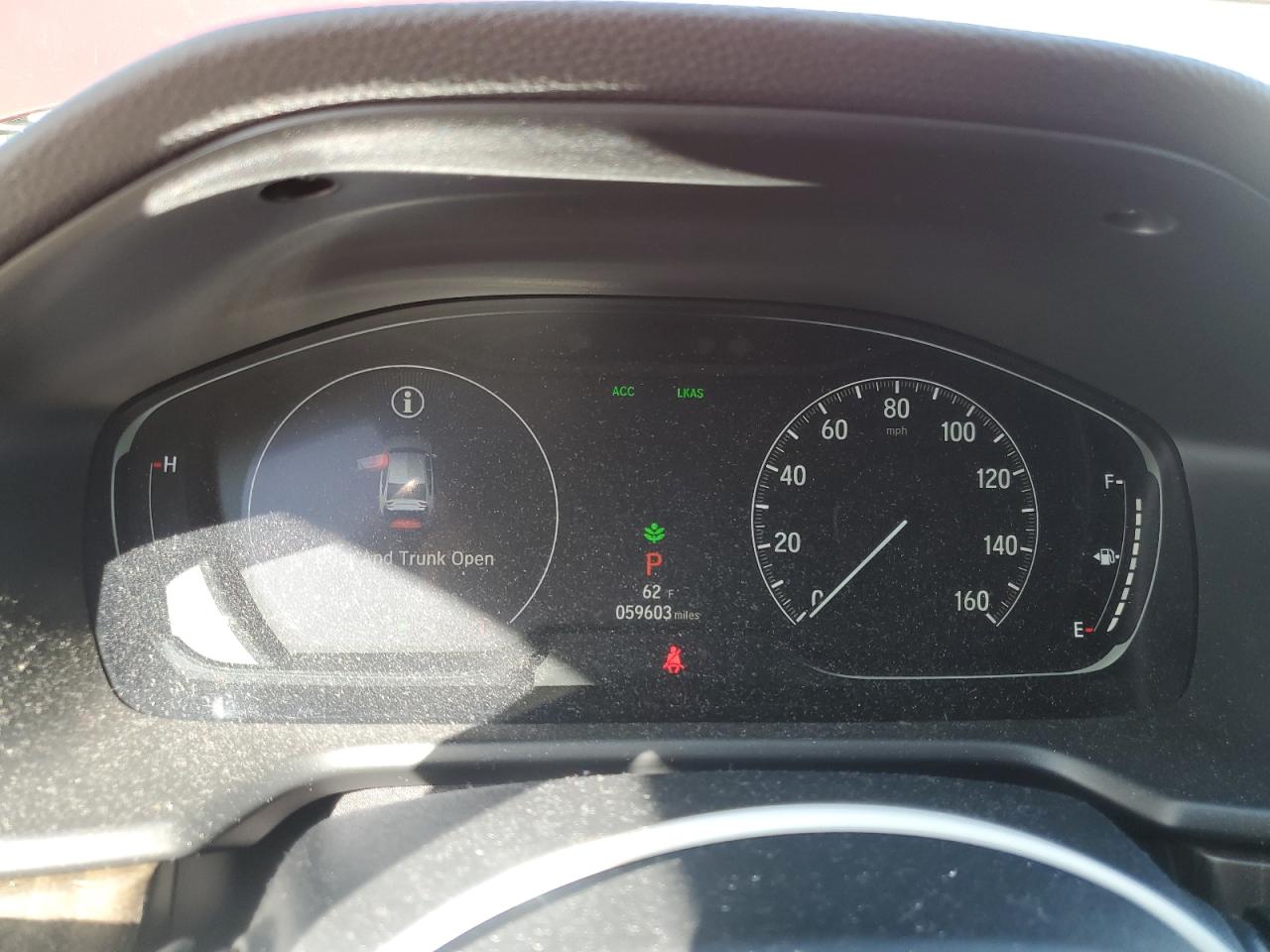 2018 Honda Accord VIN 1HGCV2F56JA023437 Copart auction photo, rear end damage thumbnail 9